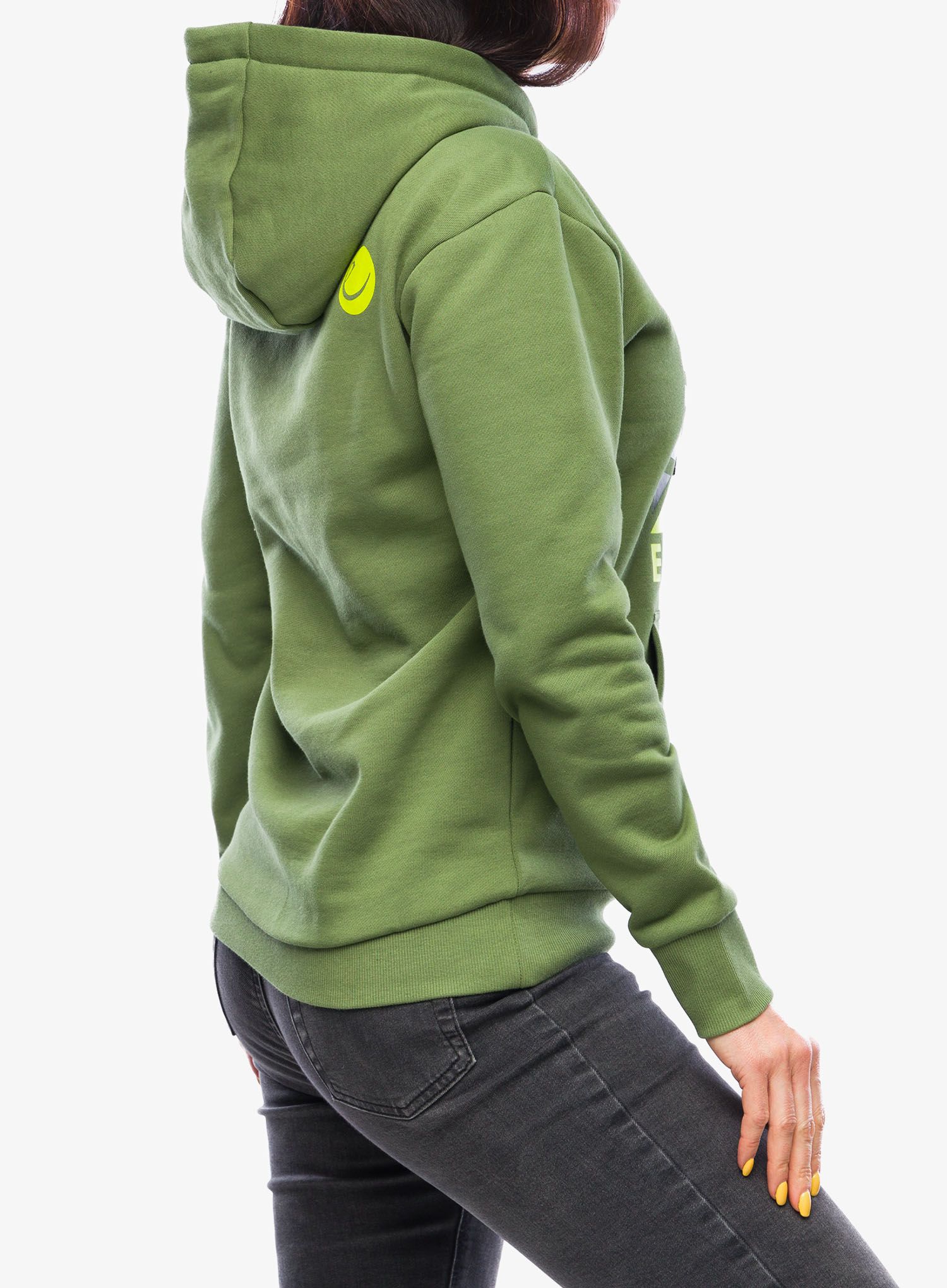 Dámská mikina s kapucí Edelrid Spotter Hoody IV - kale