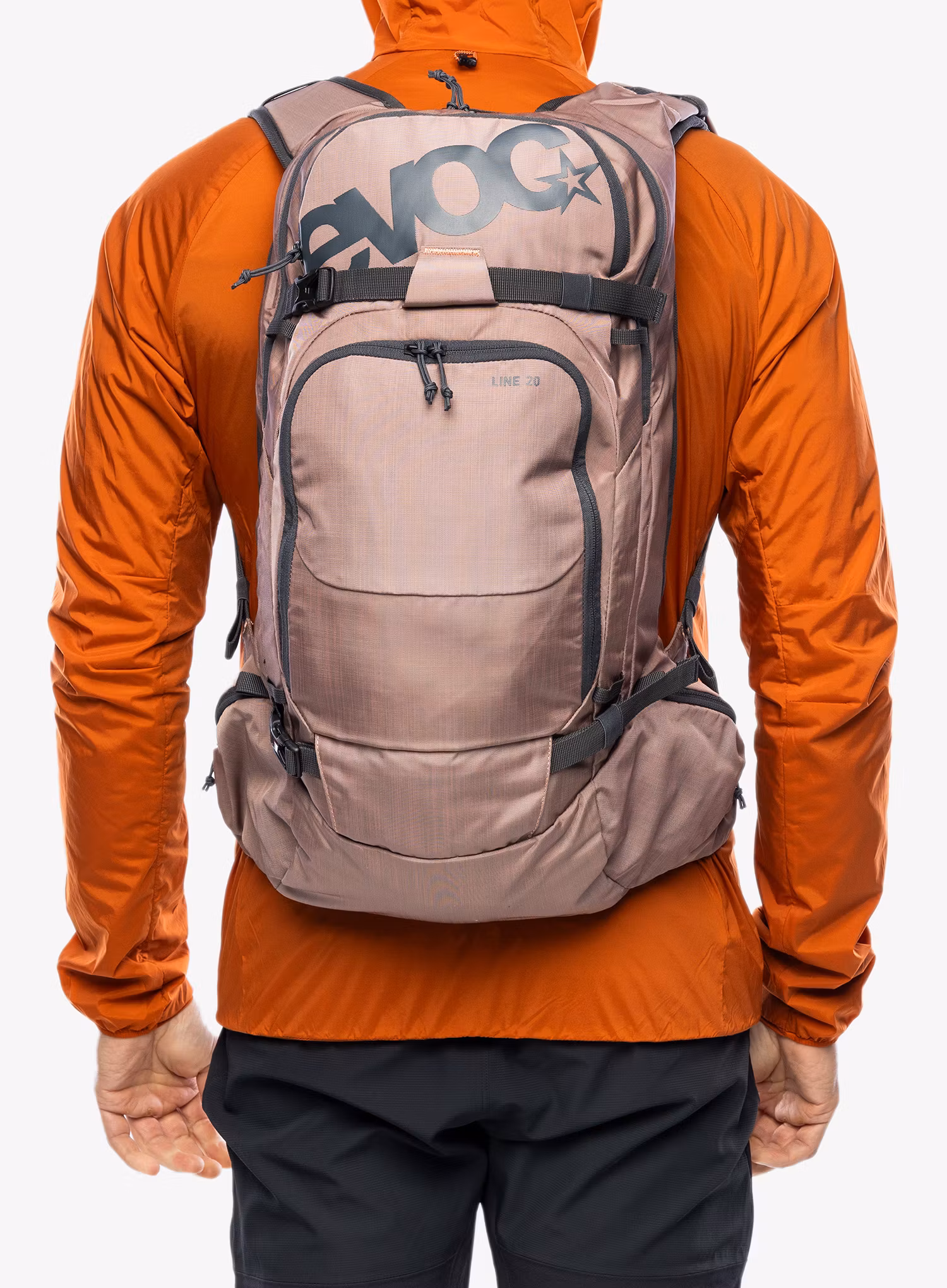Skialpový batoh Evoc Line 20 - dusty pink