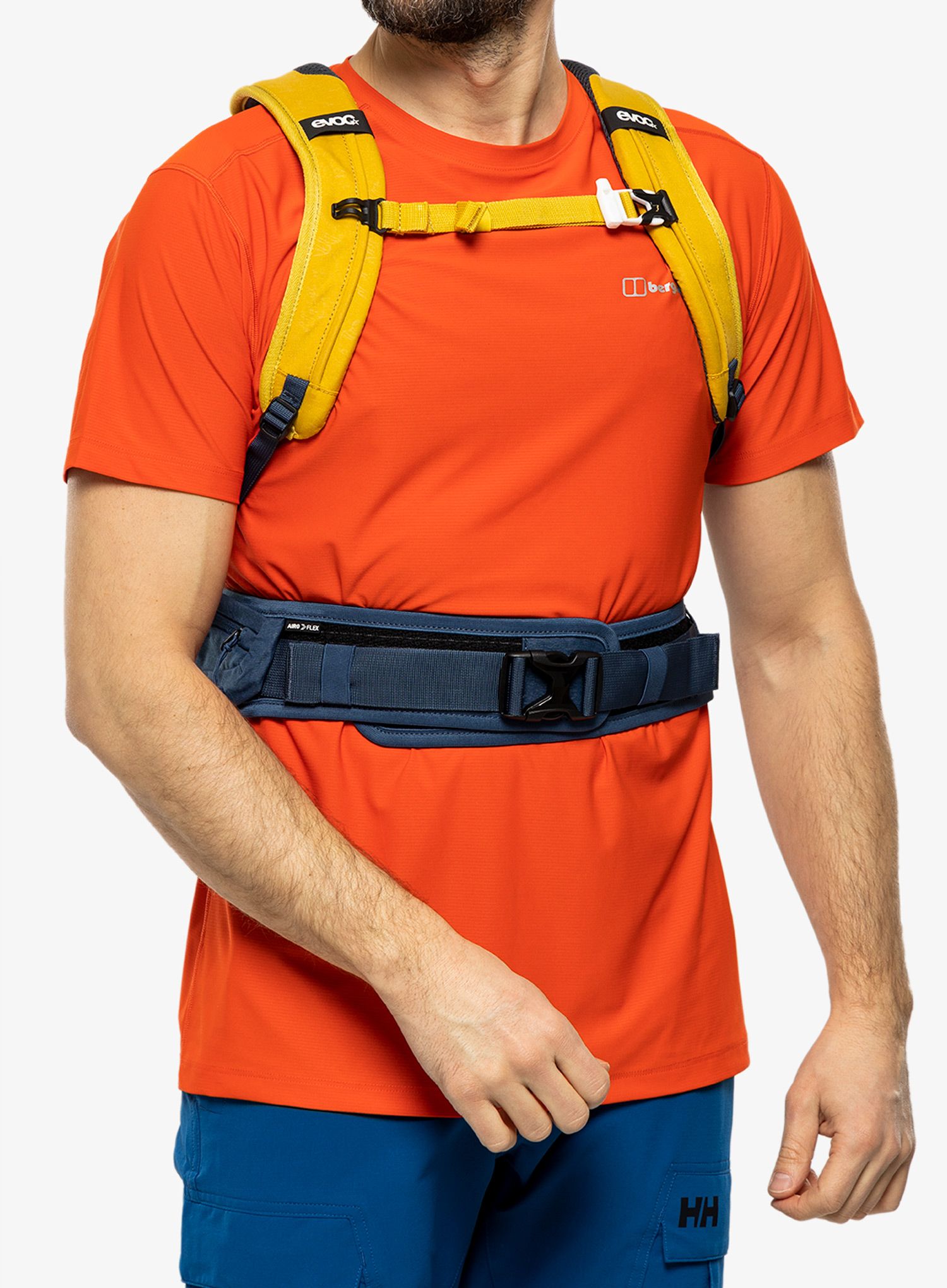 Cyklistický batoh Evoc Trail Pro 10 - curry/denim