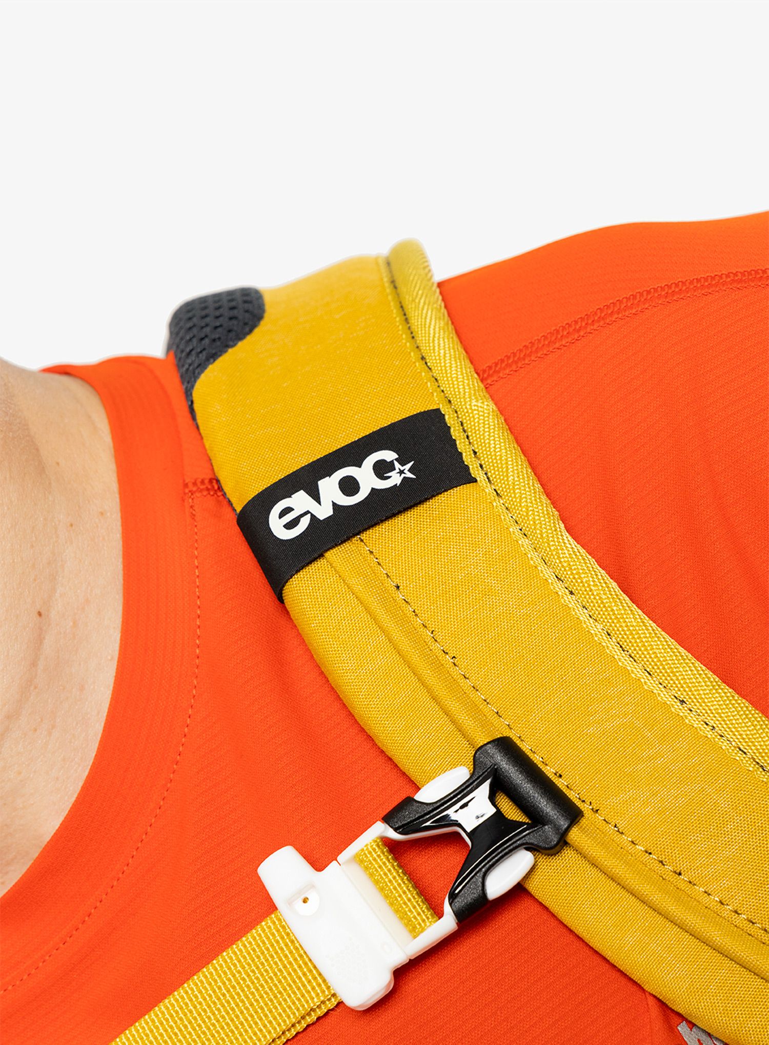 Cyklistický batoh Evoc Trail Pro 10 - curry/denim
