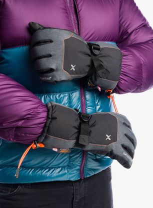 Zimní rukavice Extremities Torres Peak Glove - grey/black
