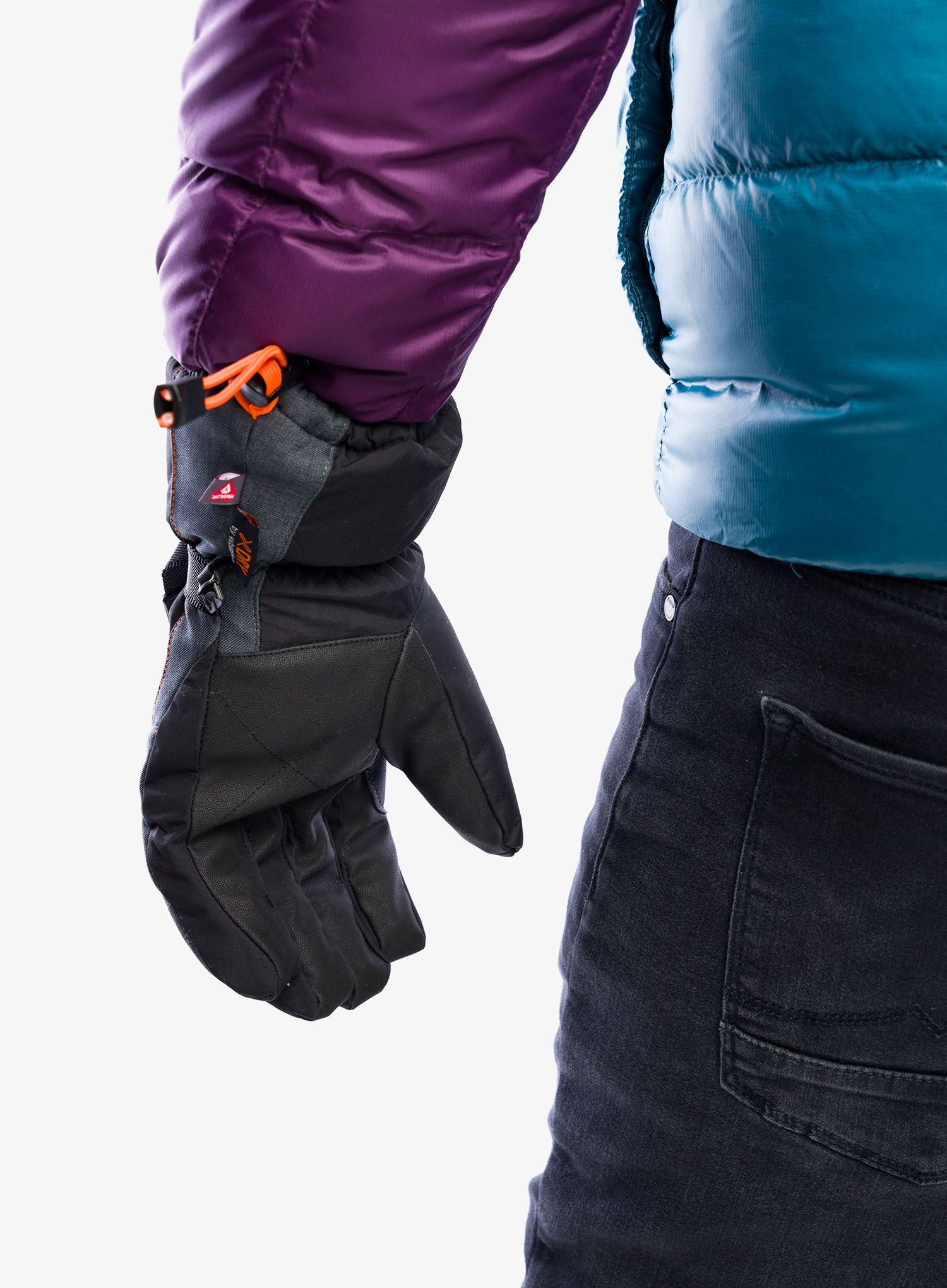 Zimní rukavice Extremities Torres Peak Glove - grey/black