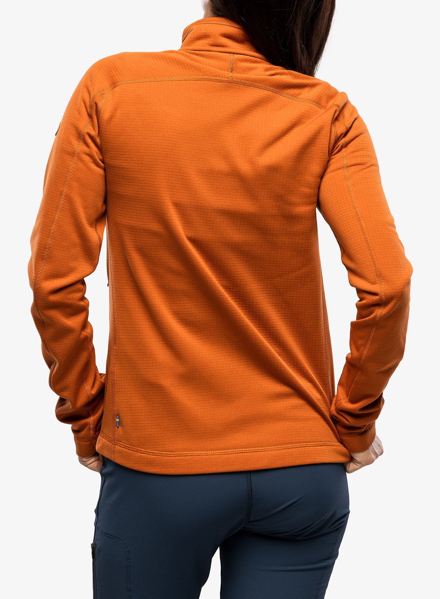Dámská mikina na zip Fjallraven Abisko Lite Fleece Jacket - terracotta brown
