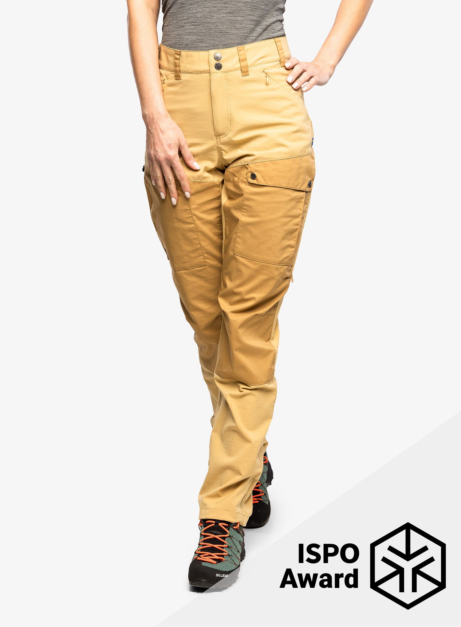 Kalhoty dámské Fjallraven Abisko Midsummer Trousers Reg - dune beige/brown