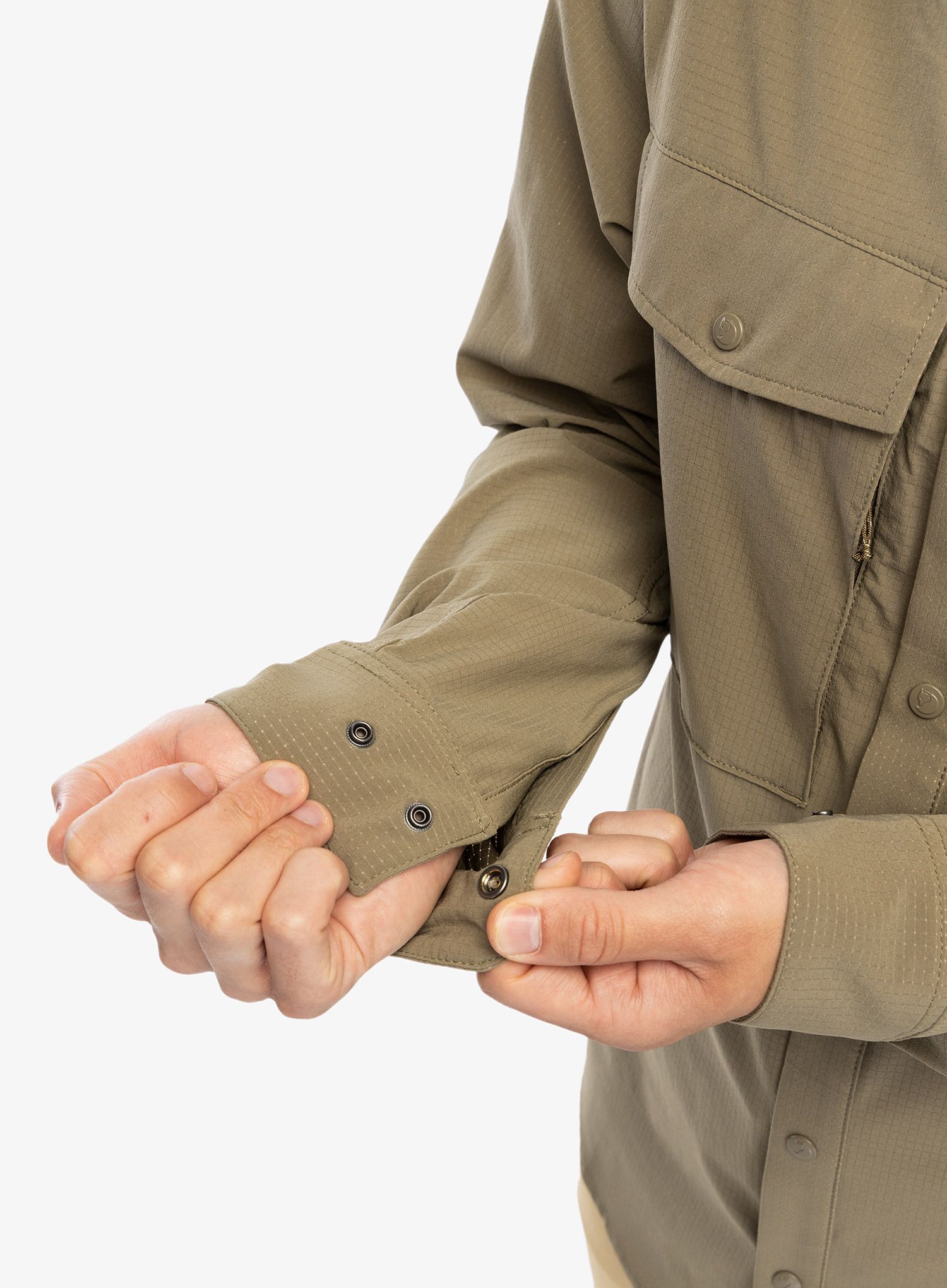 Cestovní košile Fjallraven Abisko Trekking Shirt - light olive