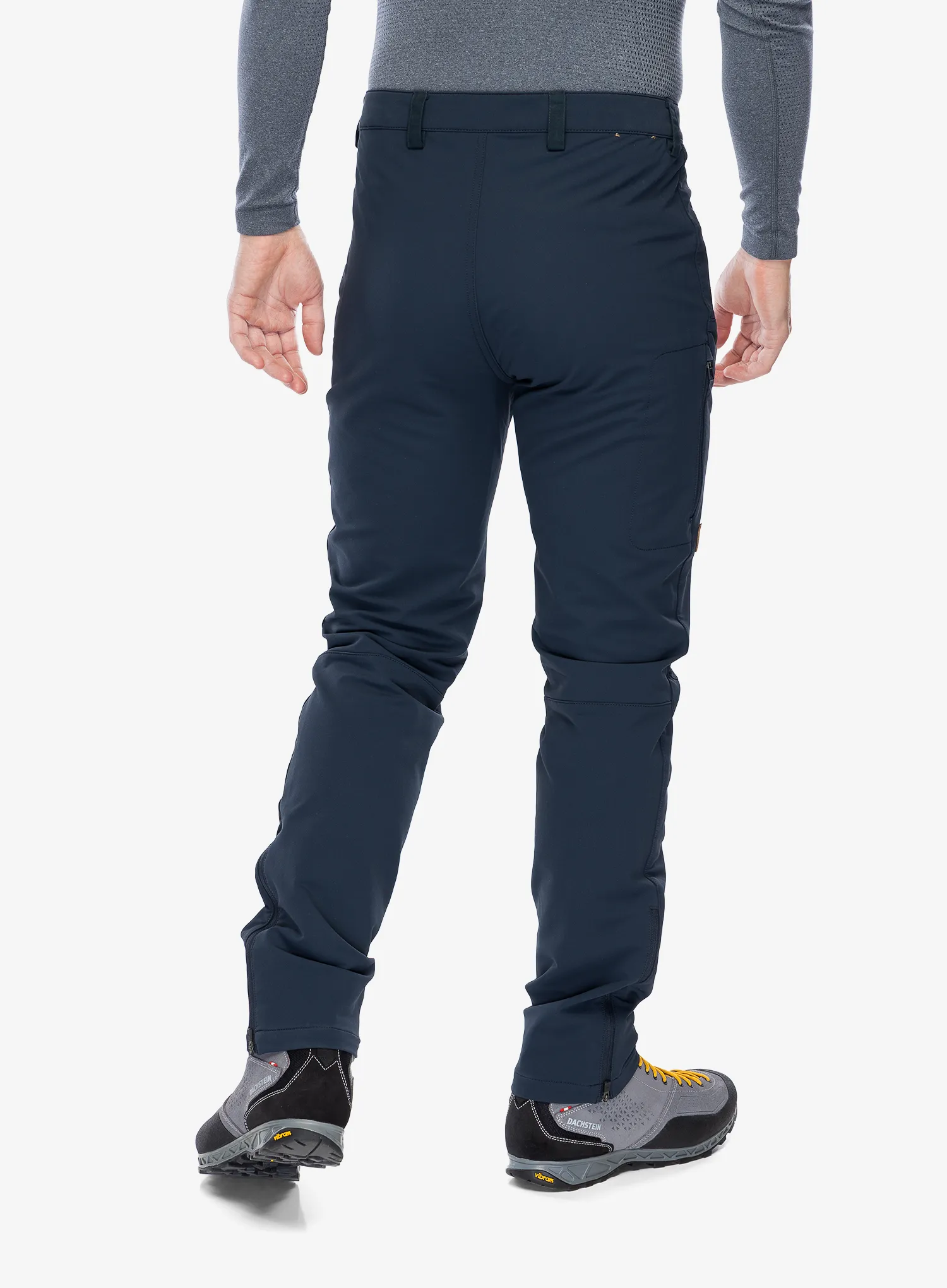 Trekové kalhoty Fjallraven Abisko Winter Stretch Trousers - dark navy