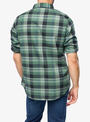 Turistická košile Fjallraven Fjallglim Shirt - deep patina/dark navy