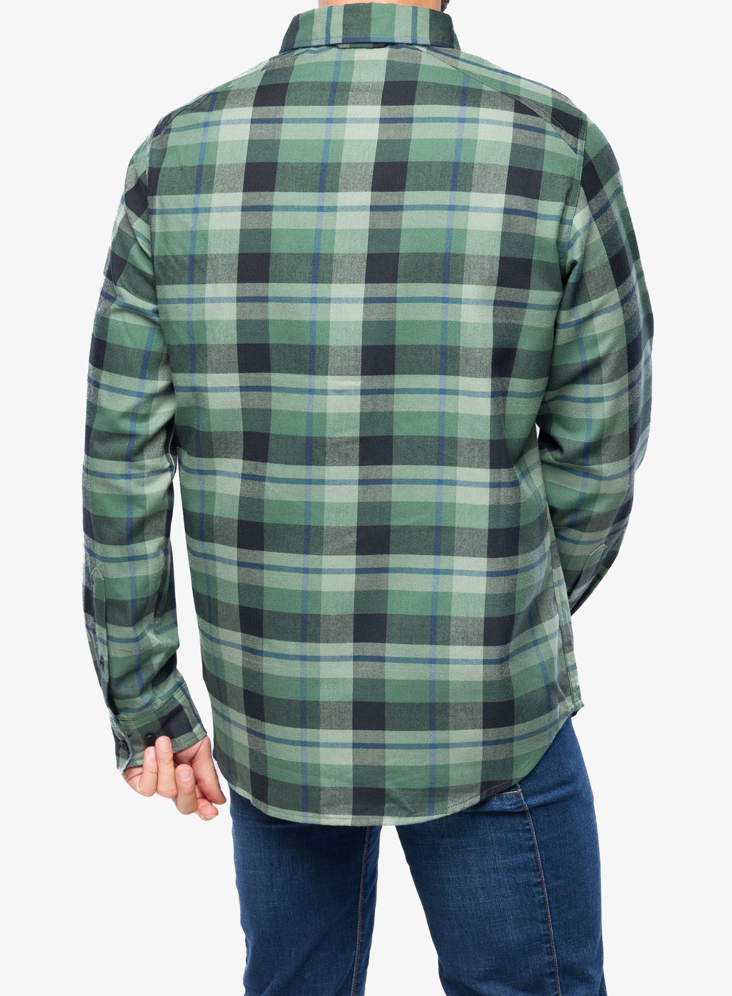 Turistická košile Fjallraven Fjallglim Shirt - deep patina/dark navy