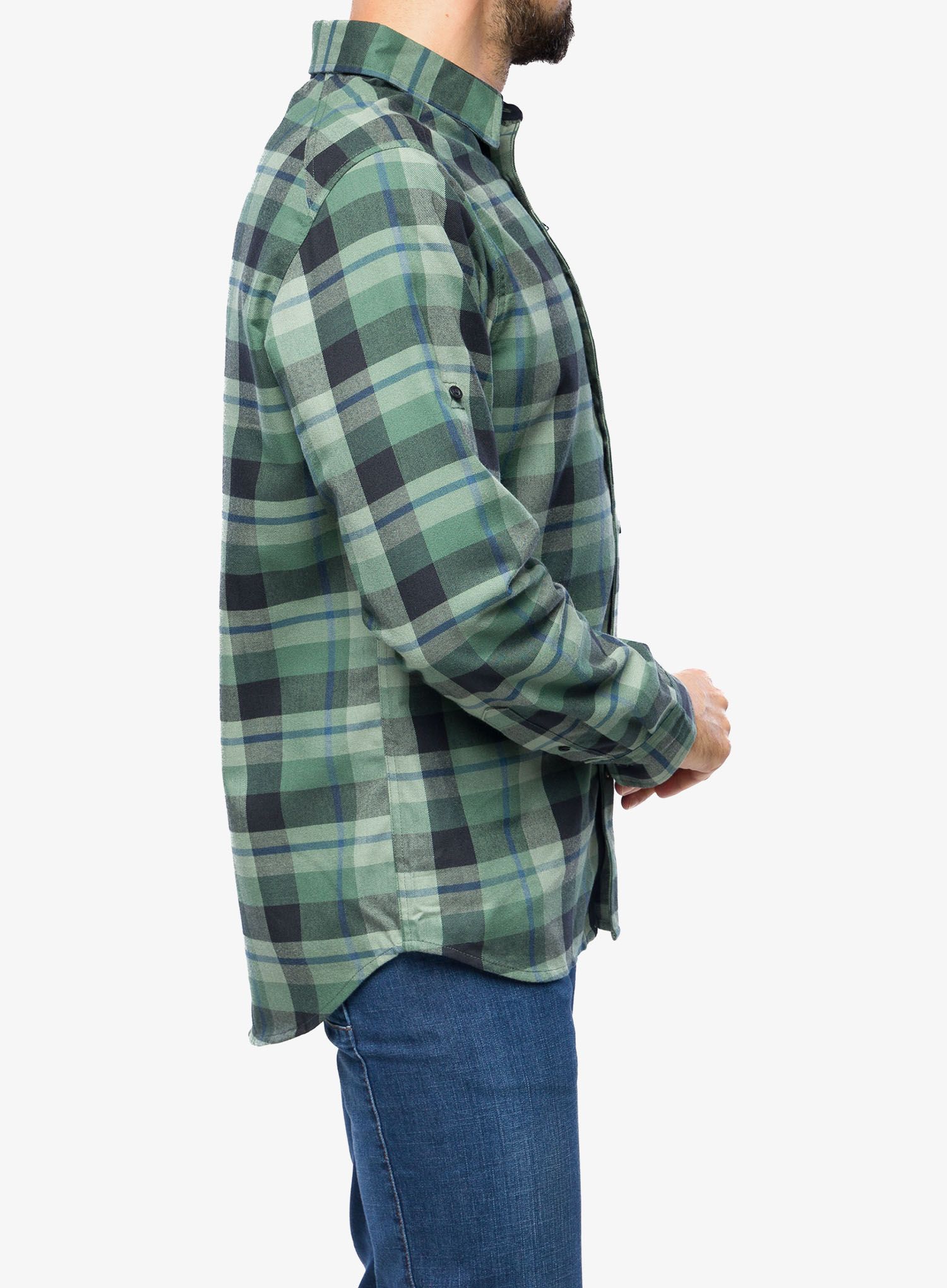 Turistická košile Fjallraven Fjallglim Shirt - deep patina/dark navy