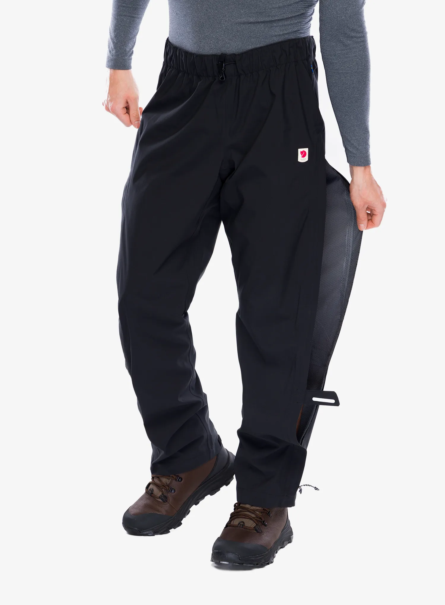 Nepromokavé kalhoty Fjallraven HC Hydratic Trail Trousers  - black