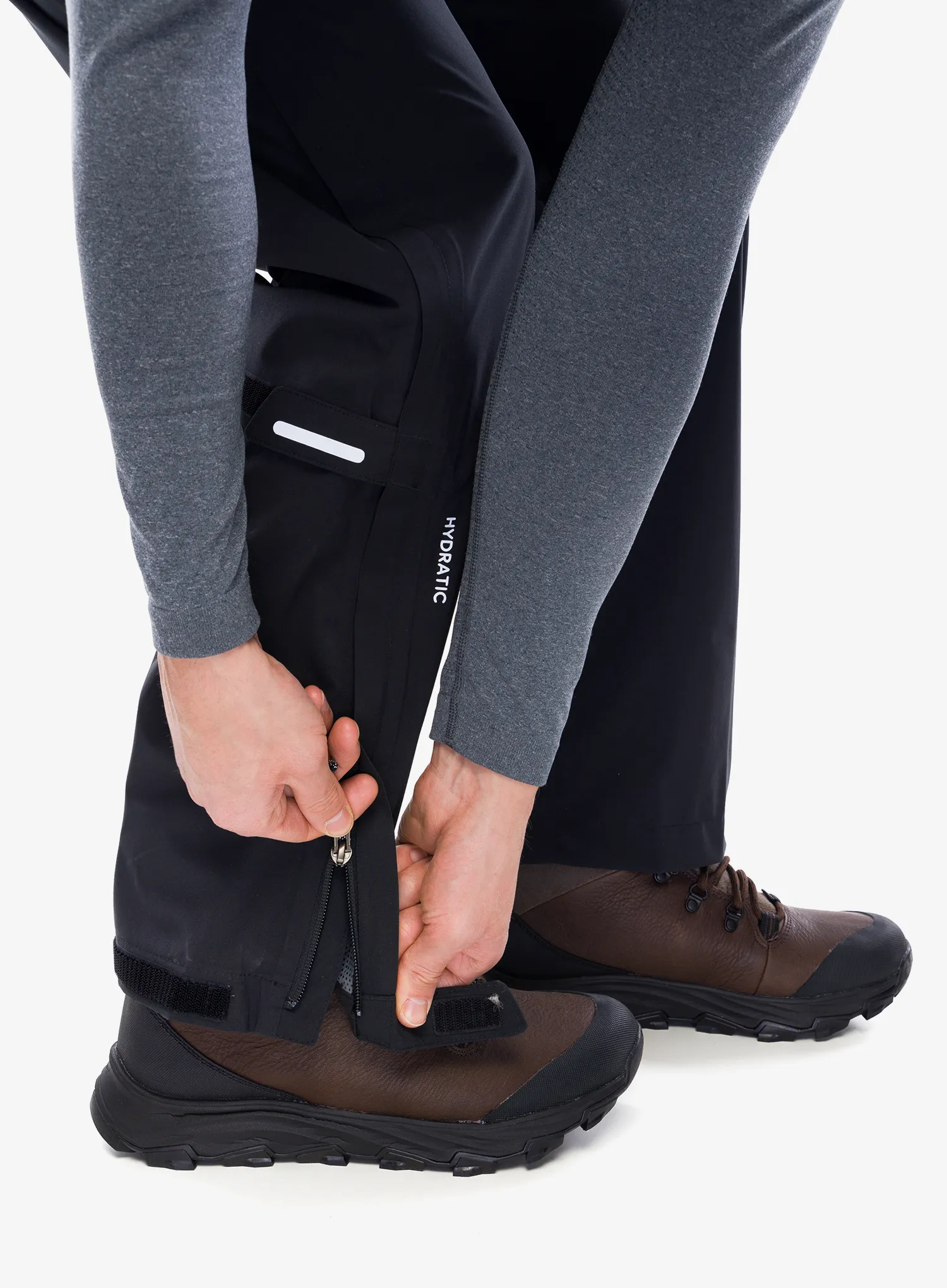 Nepromokavé kalhoty Fjallraven HC Hydratic Trail Trousers  - black