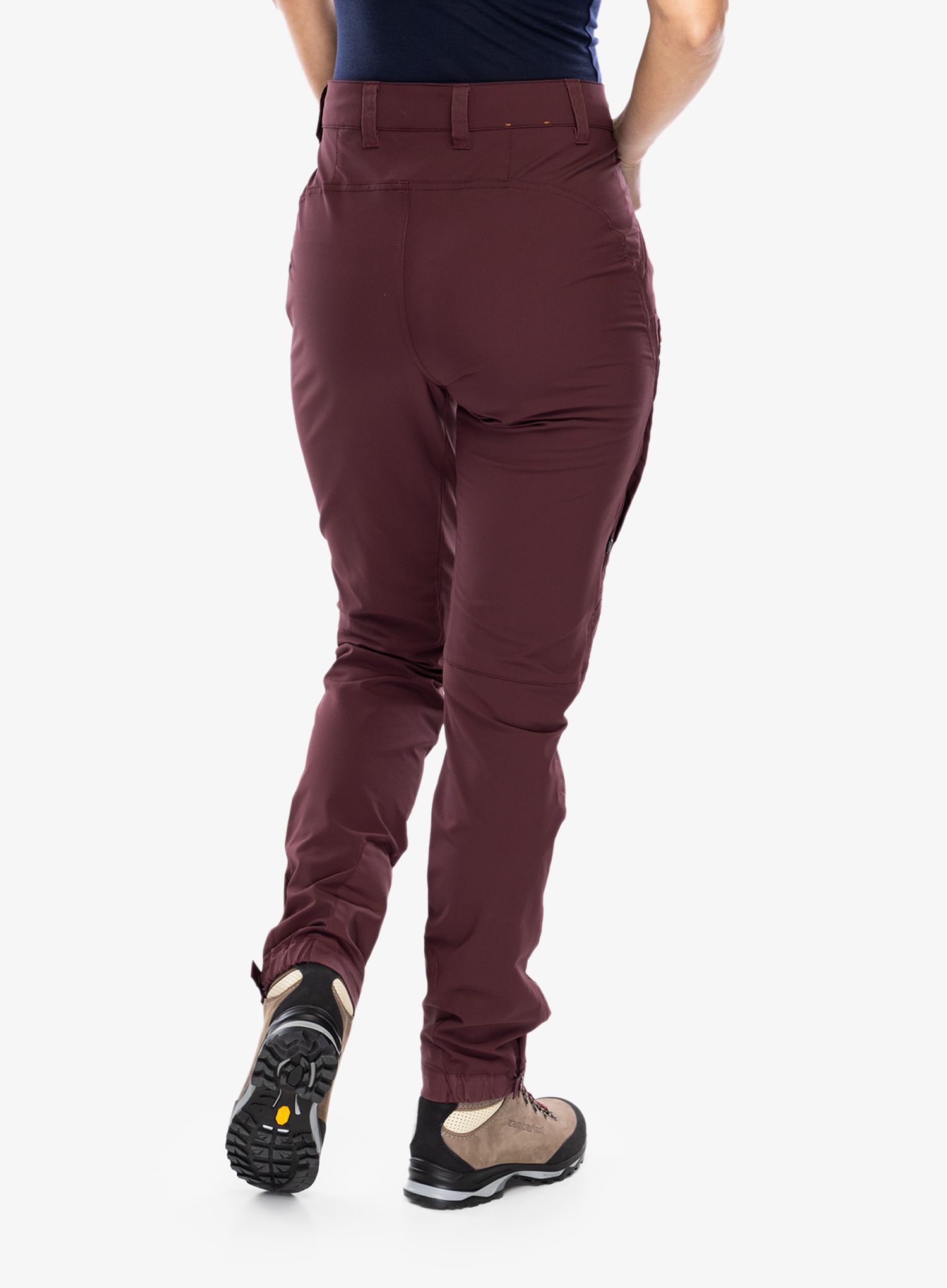 Trekové kalhoty dámské Fjallraven Keb Agile Trousers - port