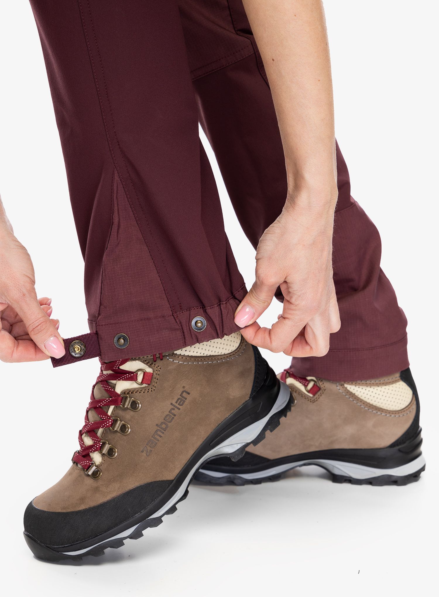 Trekové kalhoty dámské Fjallraven Keb Agile Trousers - port