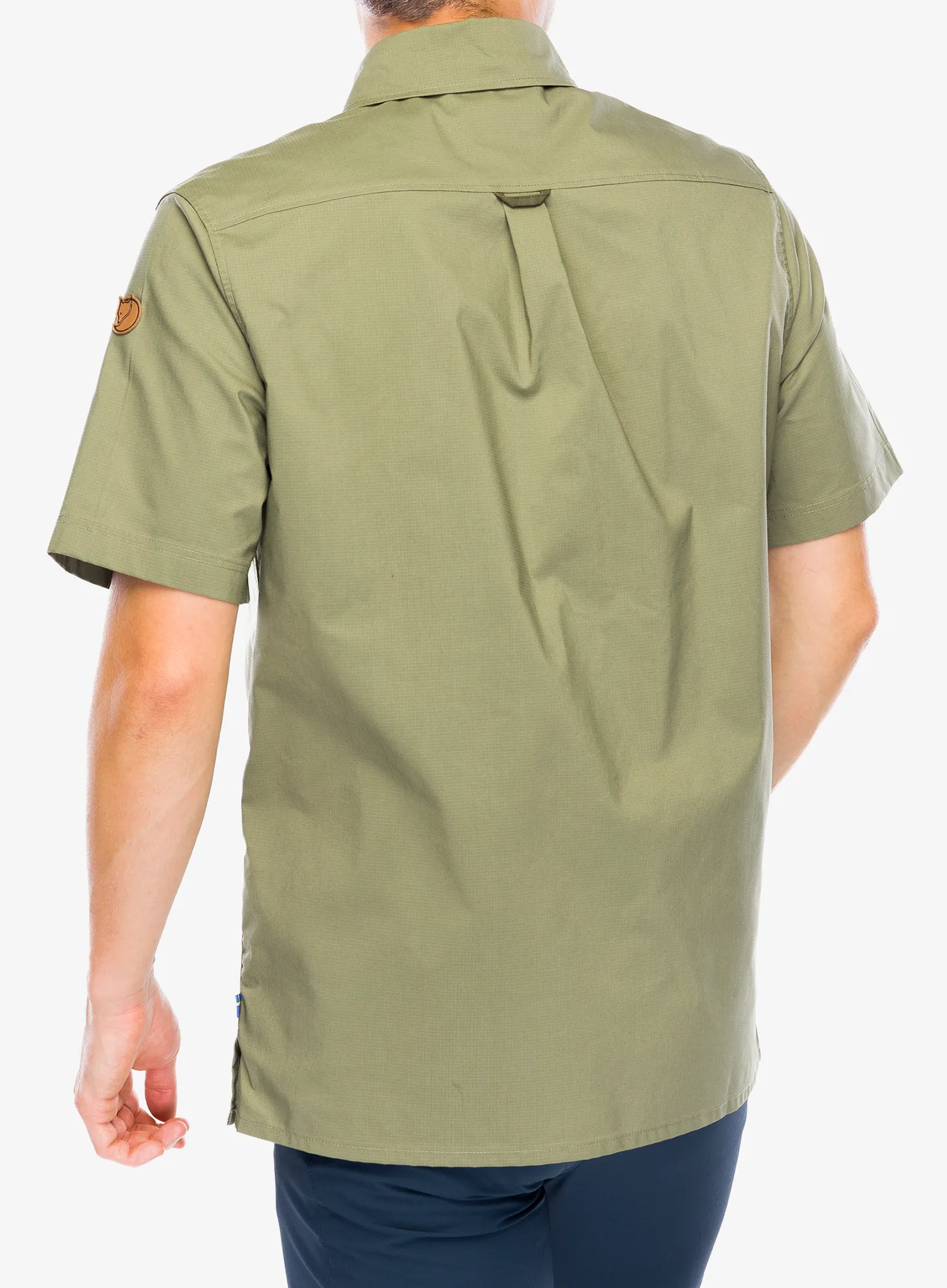 Turistická košile Fjallraven Raven Shirt S/S - green/laurel green