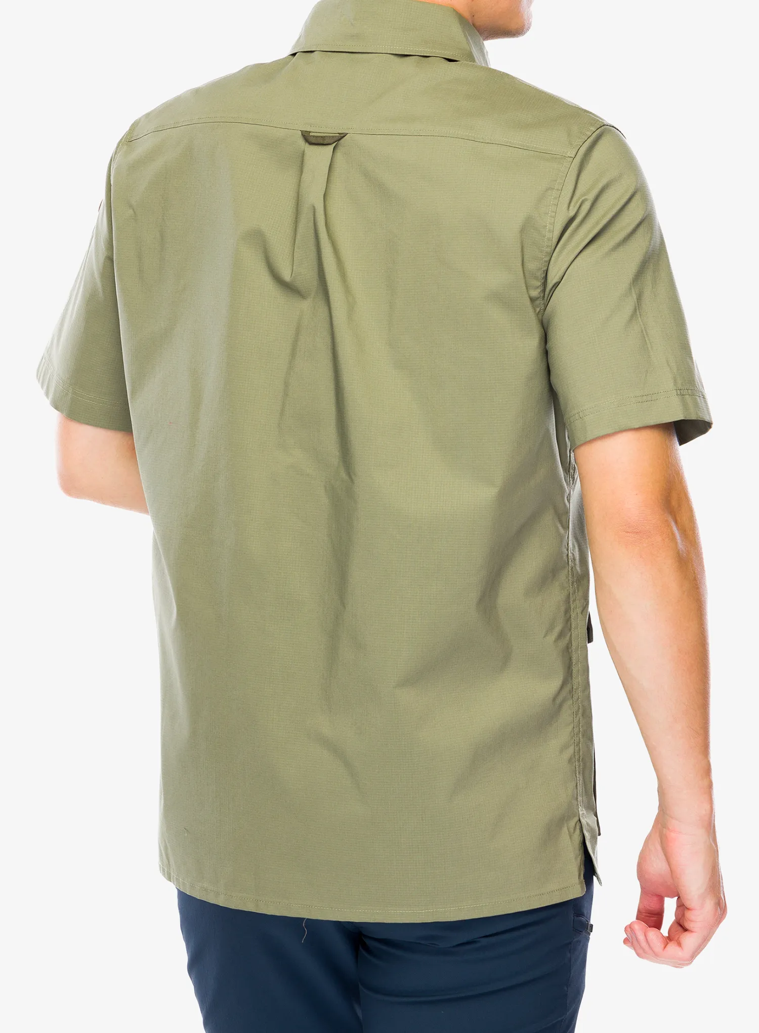 Turistická košile Fjallraven Raven Shirt S/S - green/laurel green