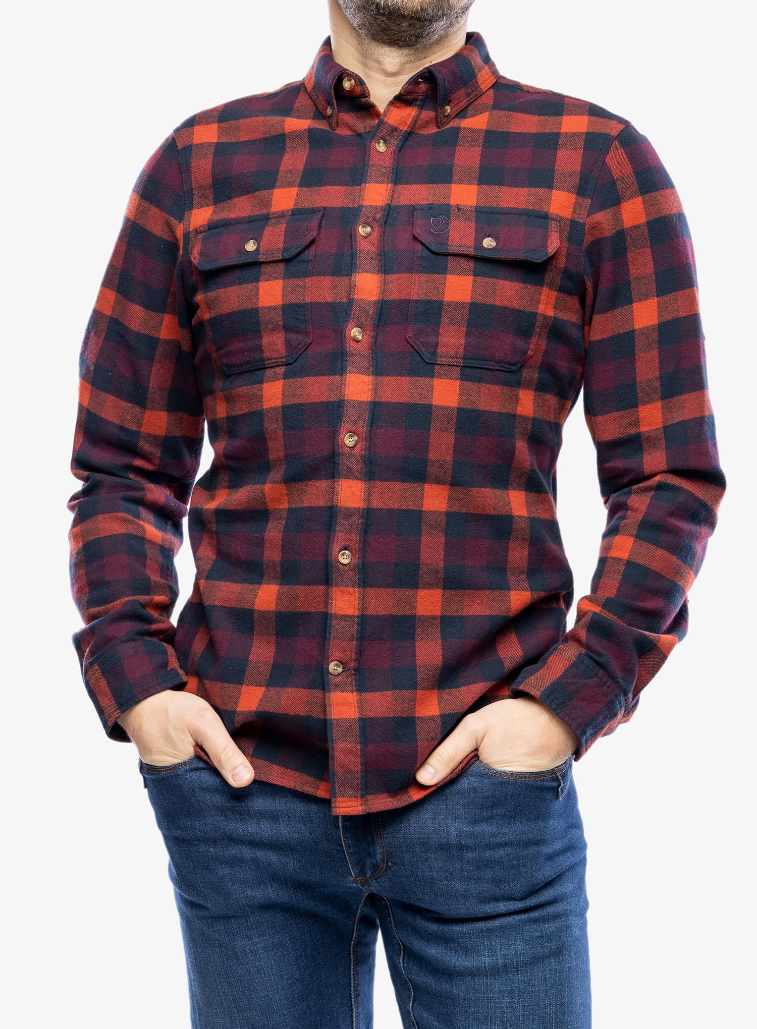 Turistická košile Fjallraven Skog Shirt - navy