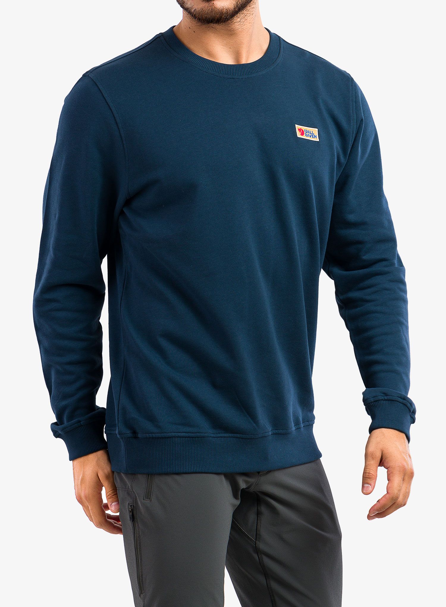 Mikina Fjallraven Vardag Sweater - storm/storm
