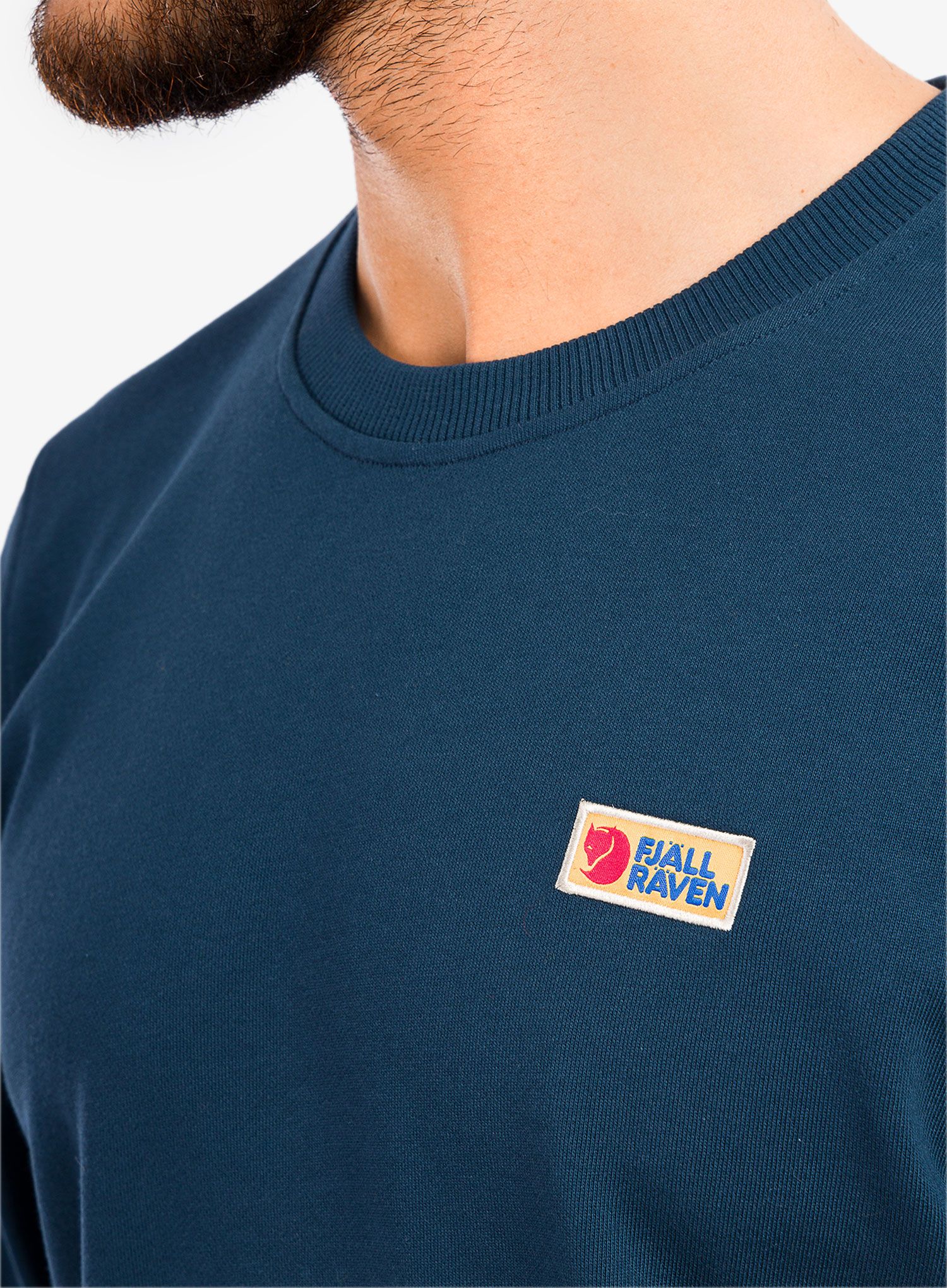 Mikina Fjallraven Vardag Sweater - storm/storm