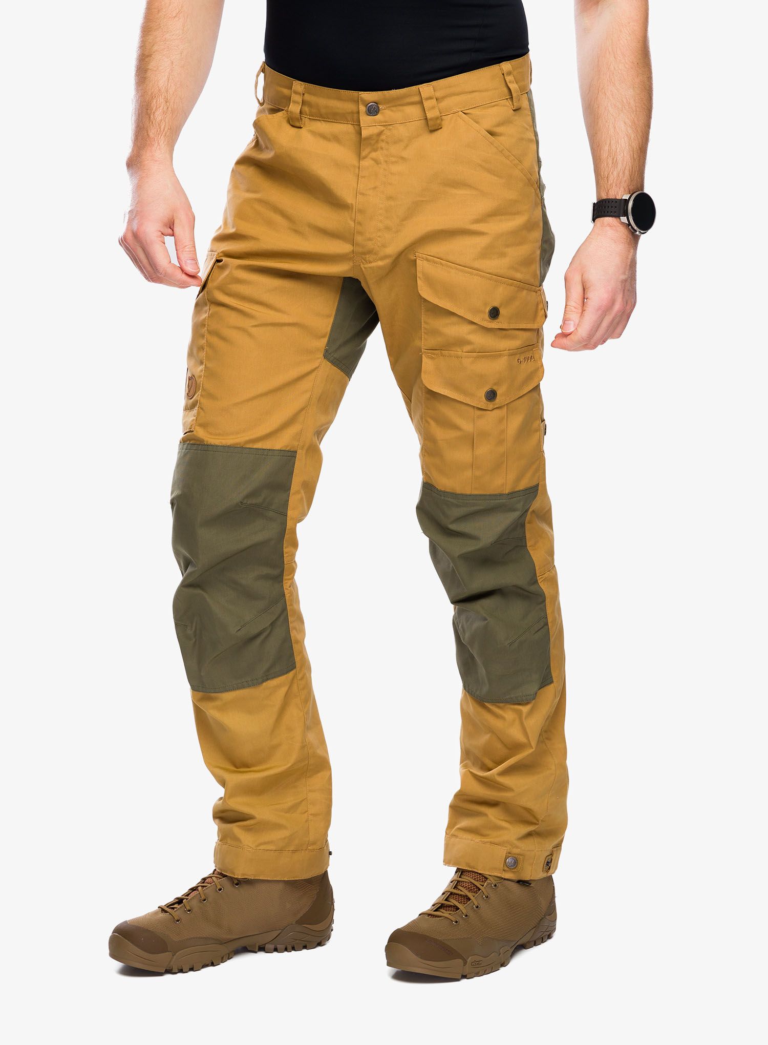 Trekové kalhoty Fjallraven Vidda Pro Trousers - buckwheat brown/laurel green