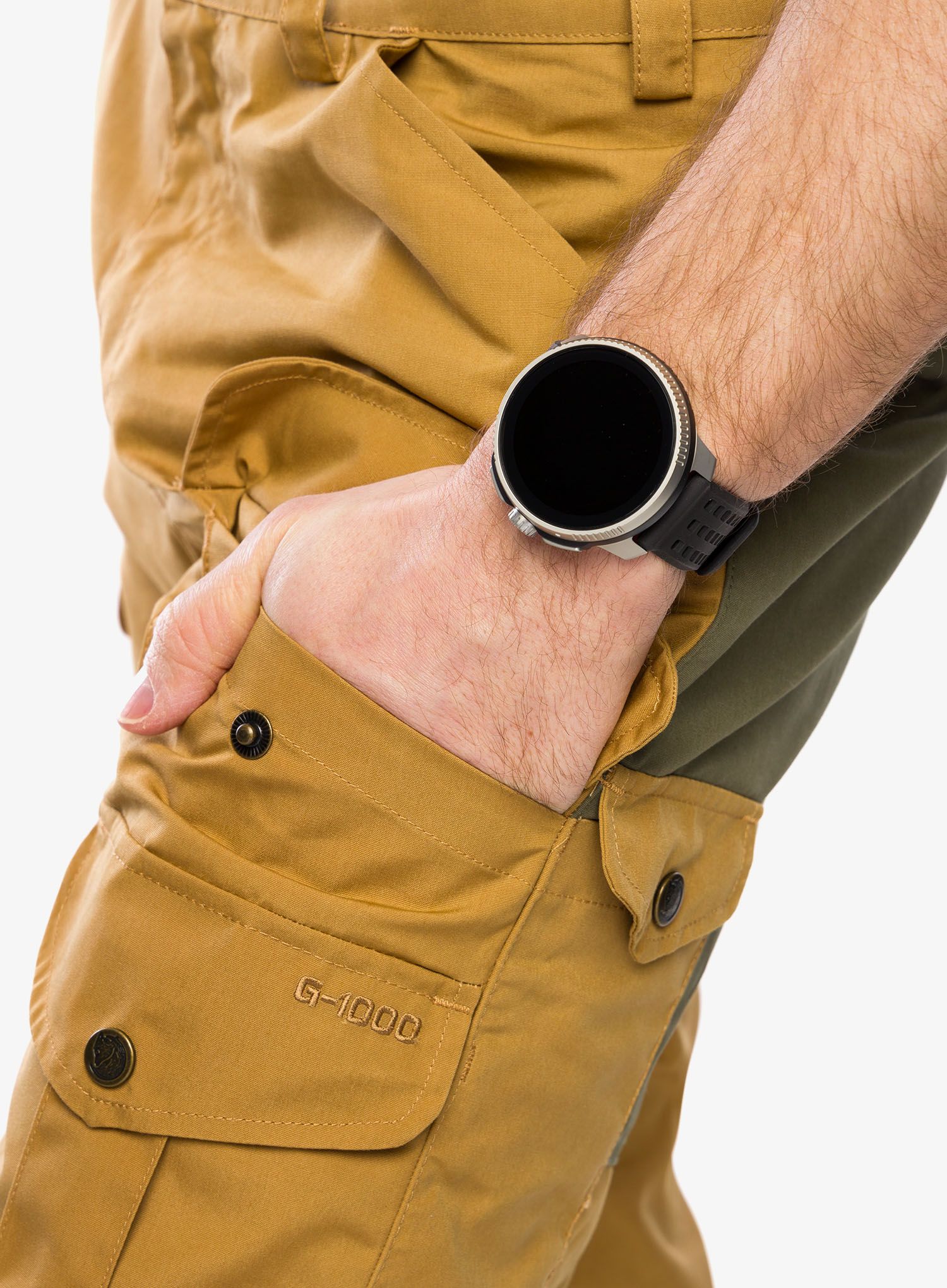Trekové kalhoty Fjallraven Vidda Pro Trousers - buckwheat brown/laurel green
