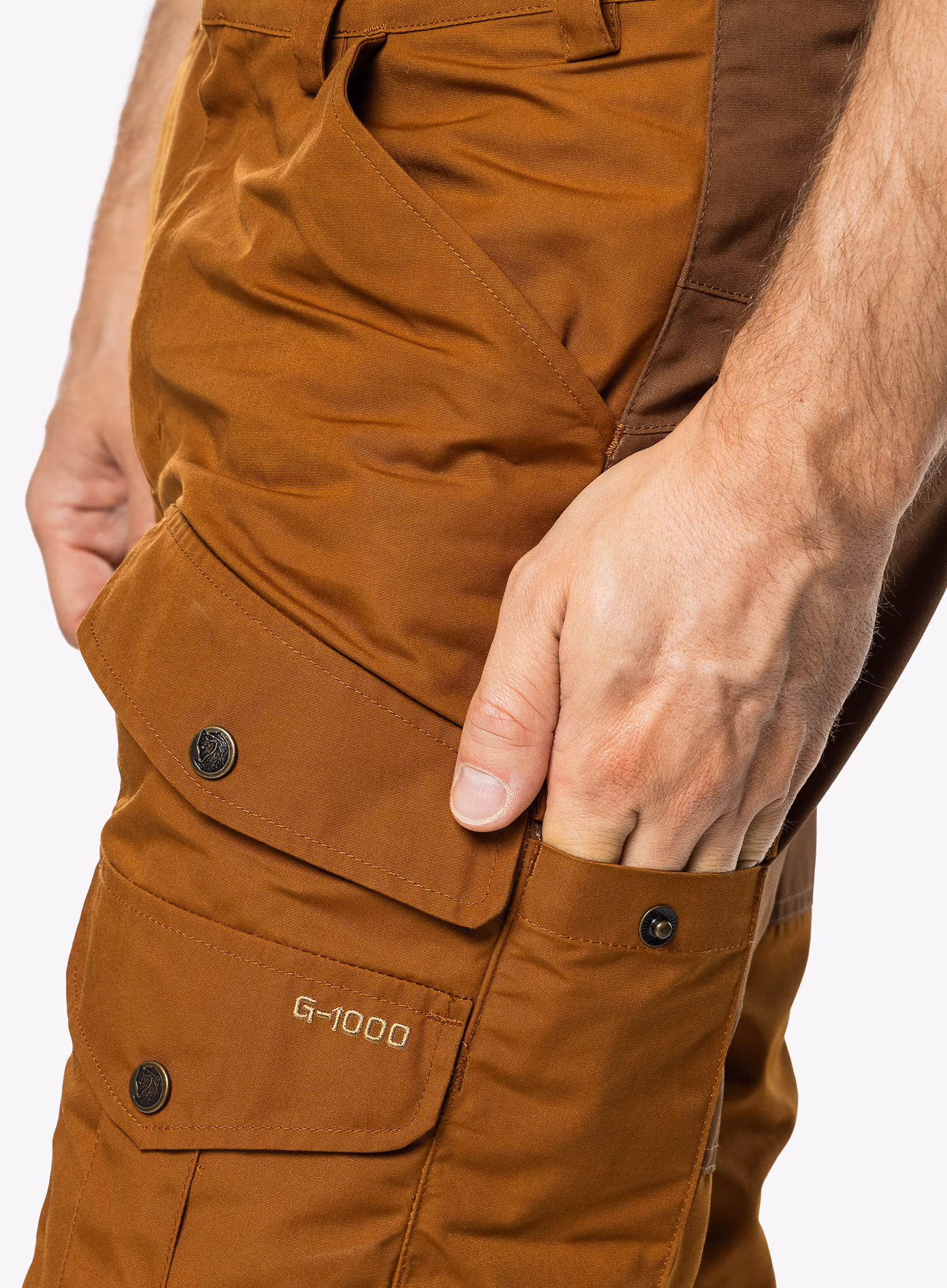 Trekové kalhoty Fjallraven Vidda Pro Trousers - chestnut/timber brown