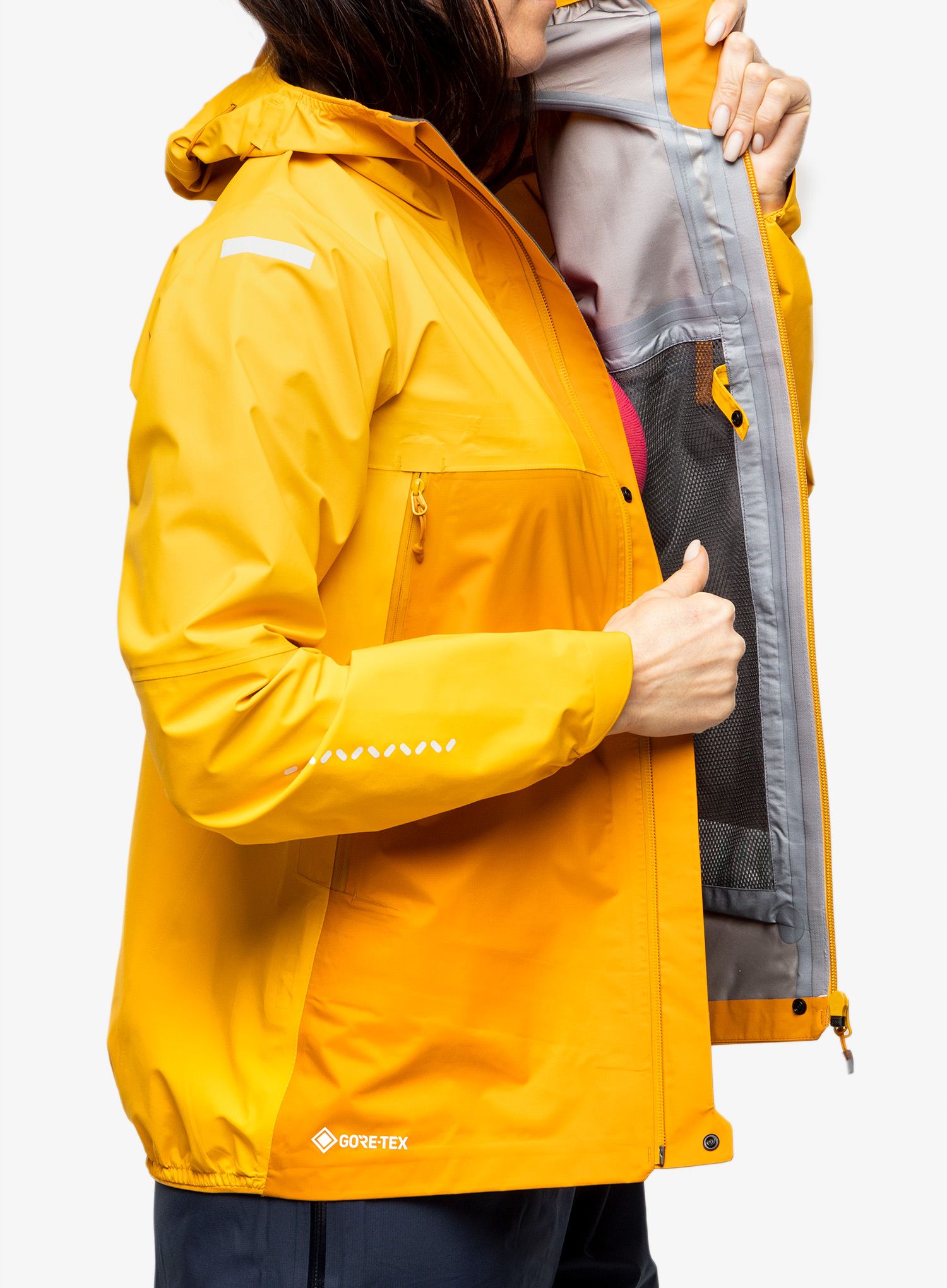 GORE TEX bunda dámská Haglofs L.I.M GTX Active Jacket - sun. yellow/yell.
