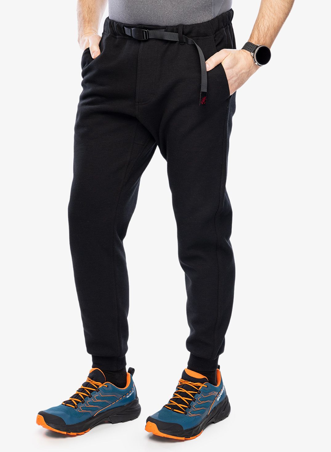 Turistické kalhoty Gramicci Coolmax Narrow Rib Pant - black