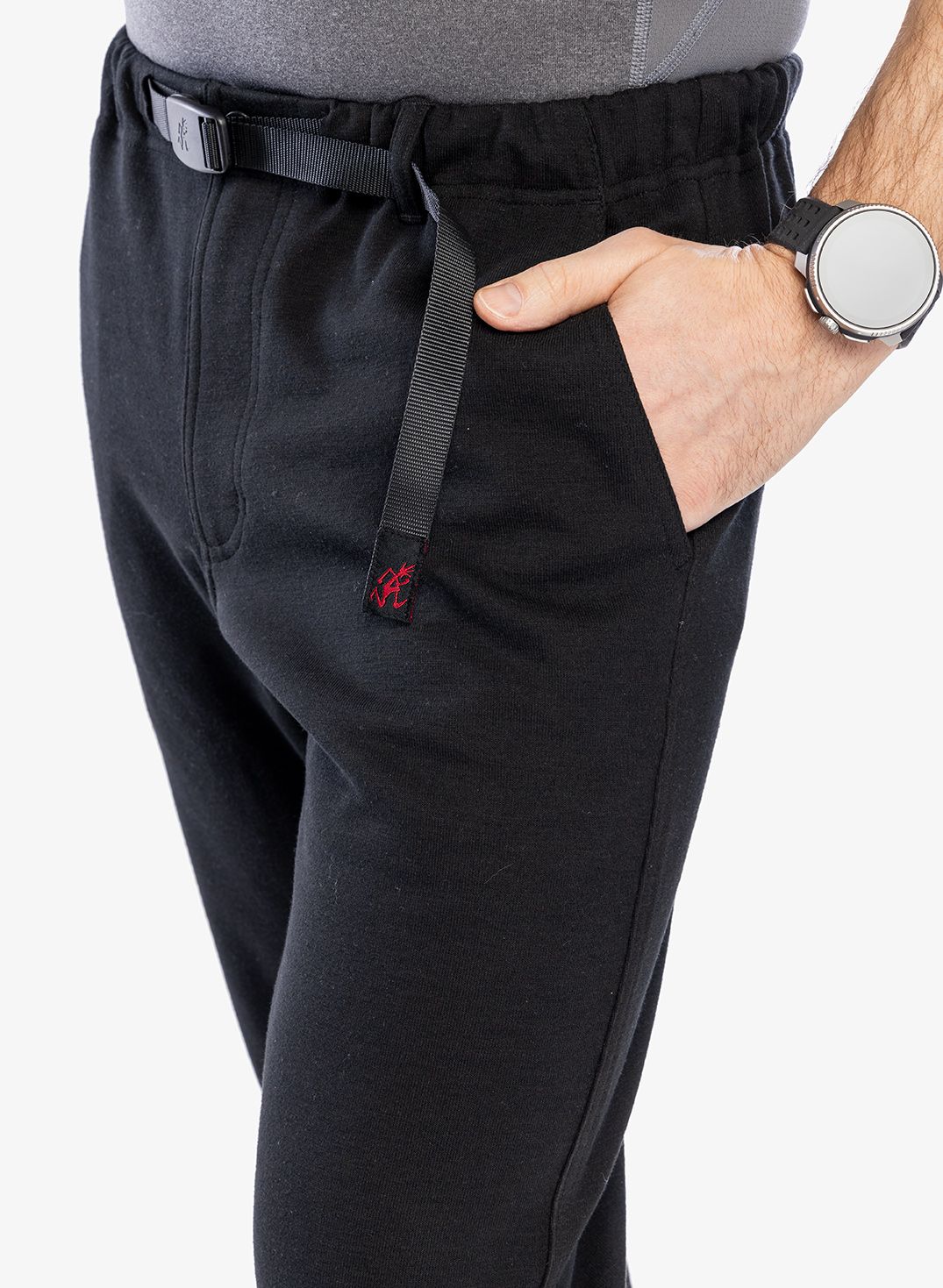 Turistické kalhoty Gramicci Coolmax Narrow Rib Pant - black