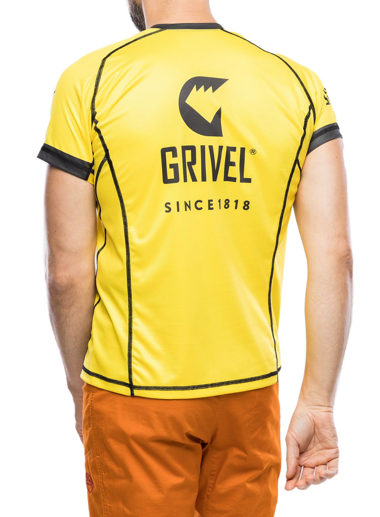 Rychleschnoucí triko Grivel Technical T-Shirt - yellow