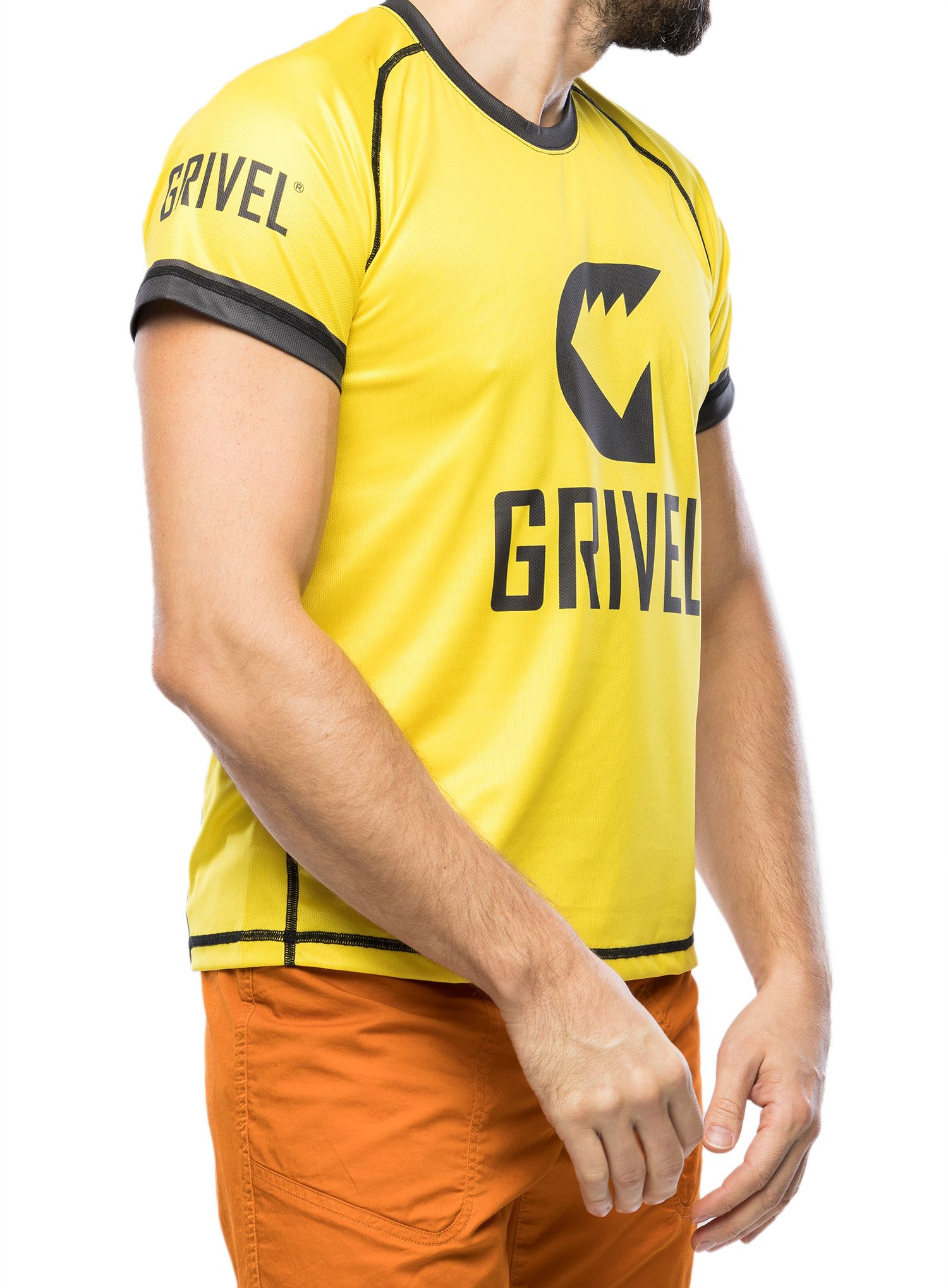 Rychleschnoucí triko Grivel Technical T-Shirt - yellow