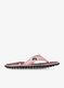 Žabky Gumbies Islander Canvas Flip-Flops - grey turtle