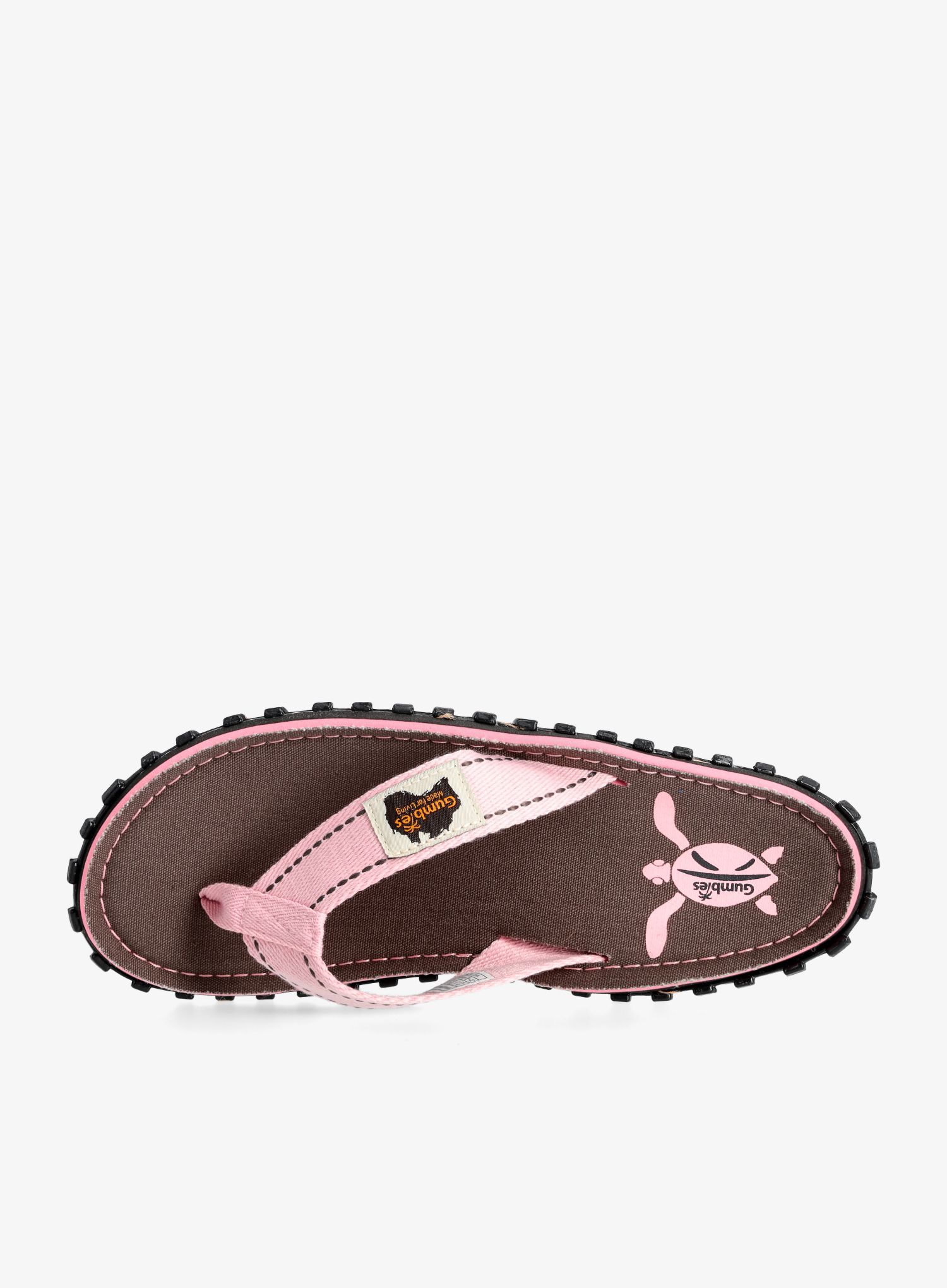 Žabky Gumbies Islander Canvas Flip-Flops - grey turtle