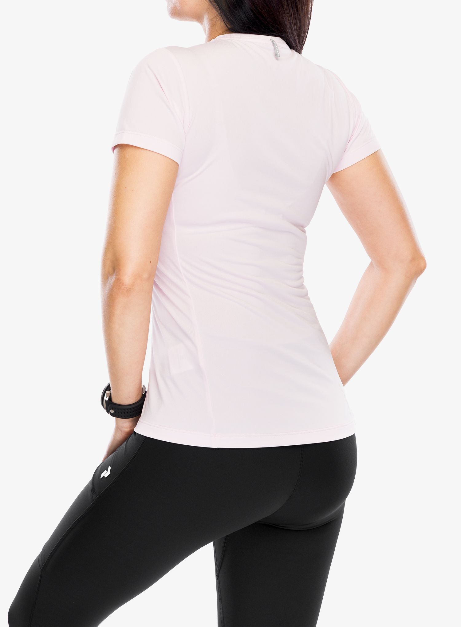 Dámské rychleschnoucí triko Haglofs L.I.M Tech Tee - fresh pink