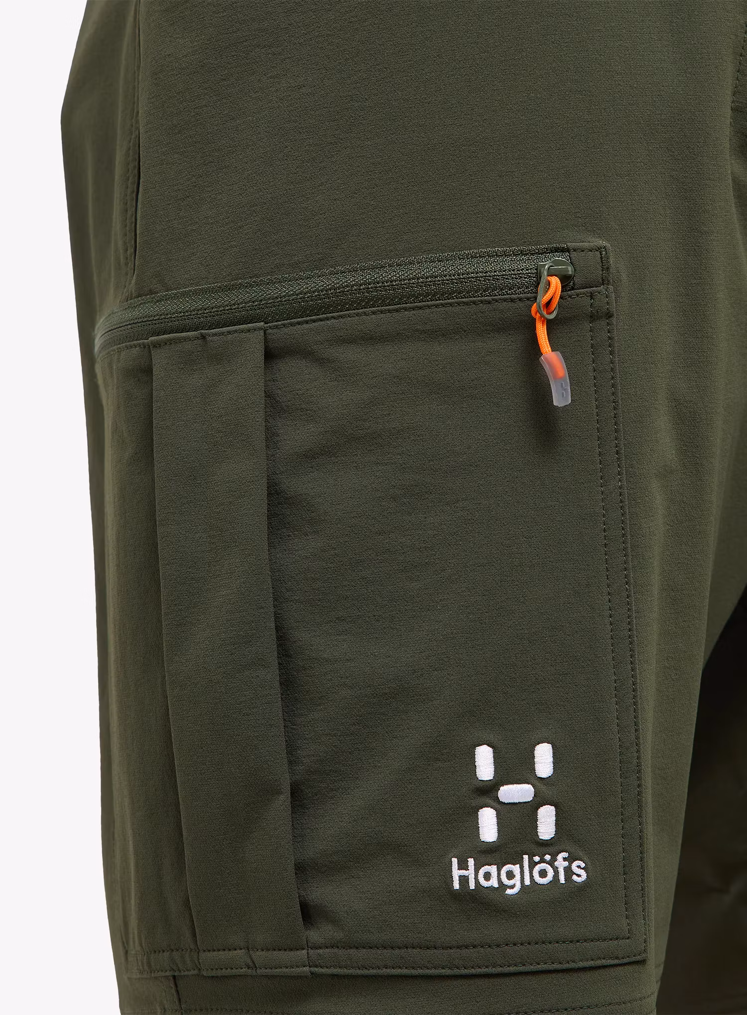 Outdoorové kraťasy Haglofs Lizard Softshell Shorts - seaweed green