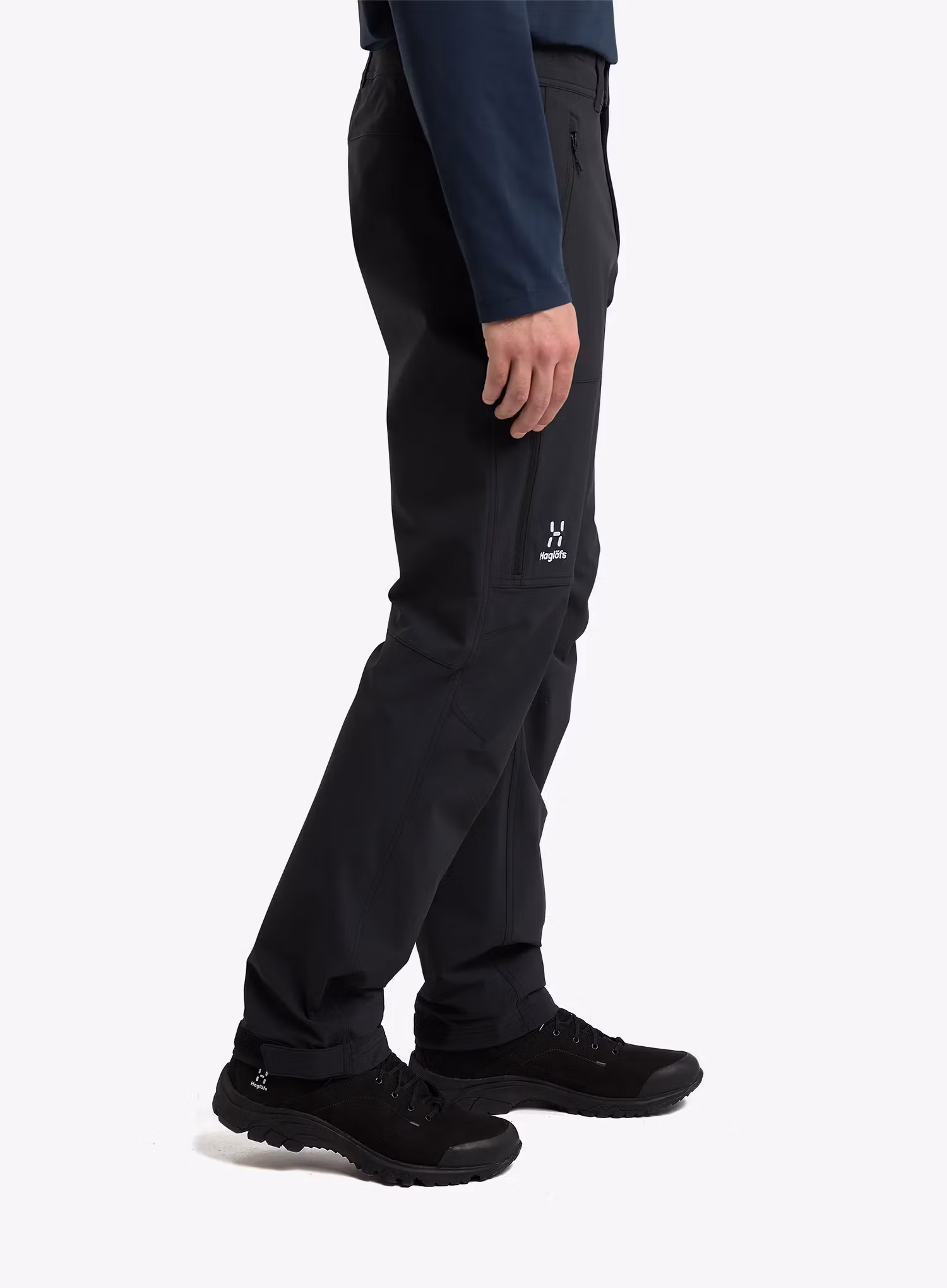 Softshell kalhoty Haglofs Moran Softshell Standard Pant - true black