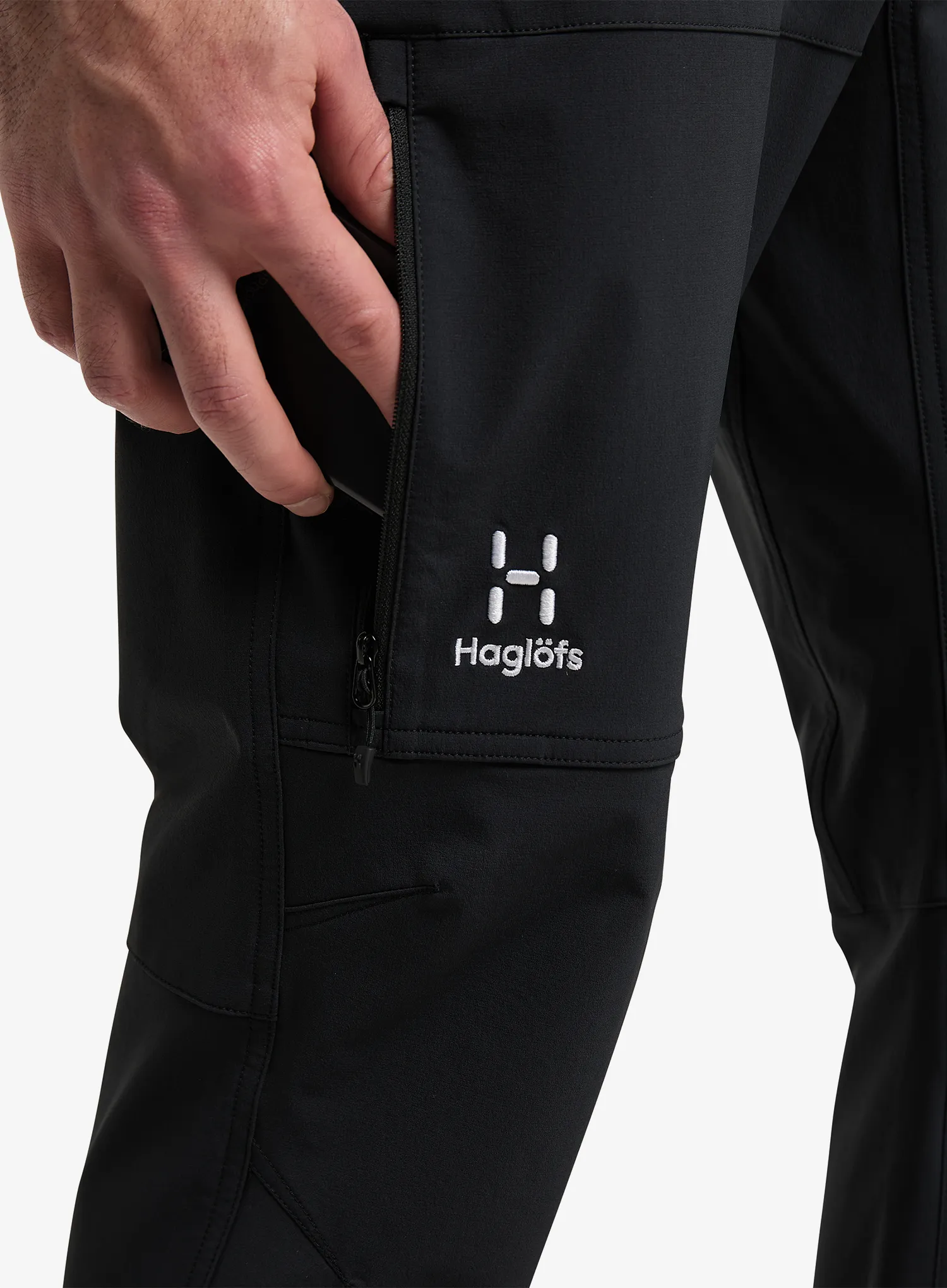 Softshell kalhoty Haglofs Moran Softshell Standard Pant - true black