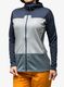 Dámská mikina na zip Haglofs ROC Flash Mid Hood - tarn blue/concrete