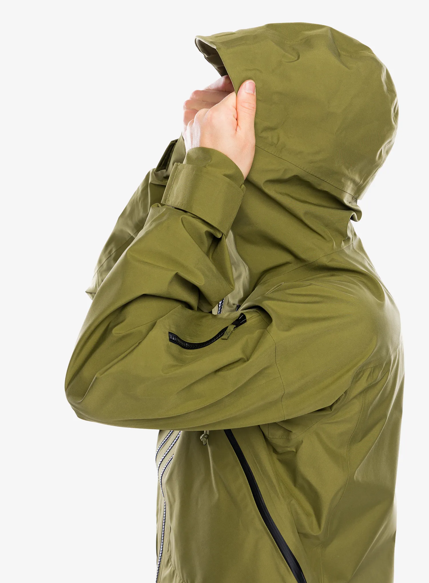 Bunda s membránou Haglofs Vassi GTX Jacket - olive green/thyme green
