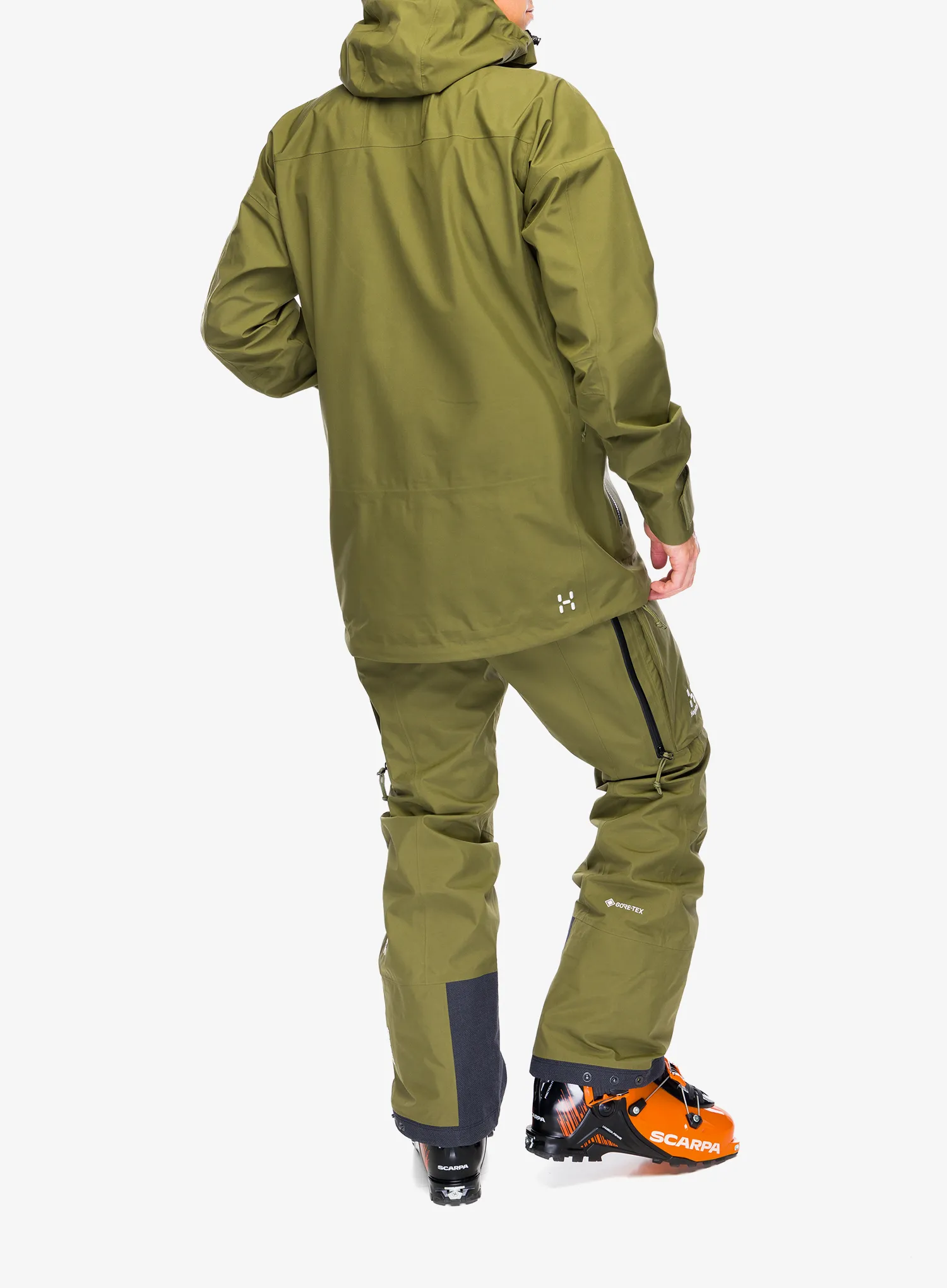 Bunda s membránou Haglofs Vassi GTX Jacket - olive green/thyme green