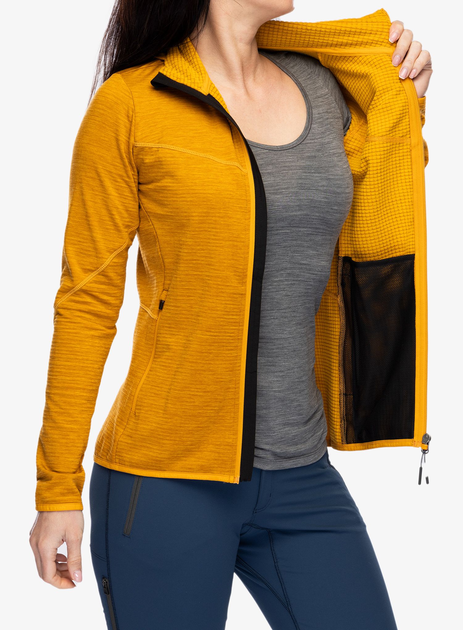 Dámská mikina Hannah Dagnys Hoody - golden yellow mel