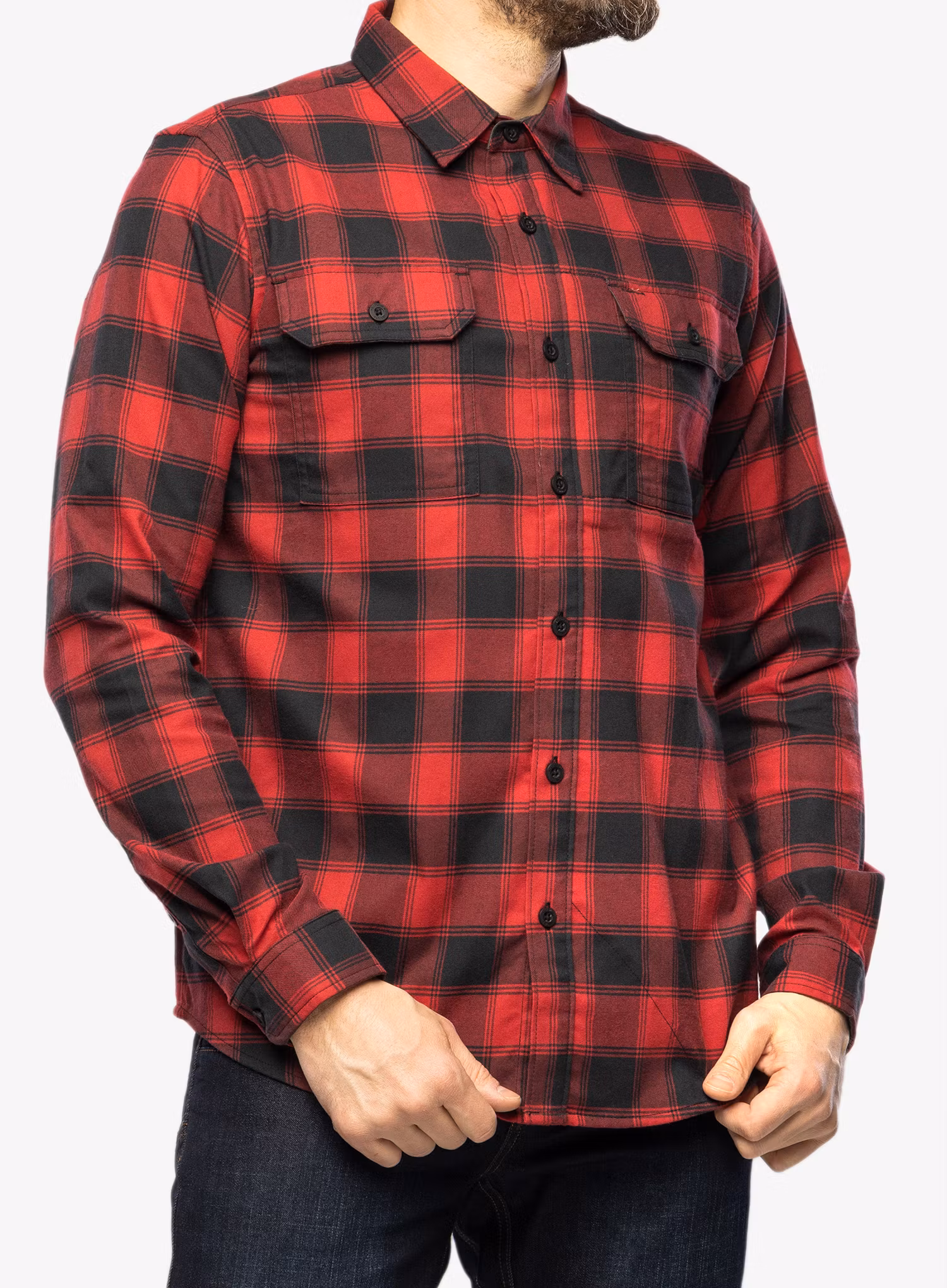 Košile Helikon-Tex Greyman Shirt - coral crimson checkered