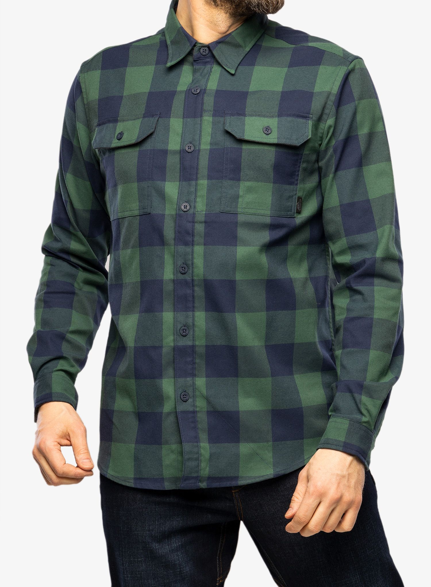 Košile Helikon-Tex Greyman Shirt - moss green checkered