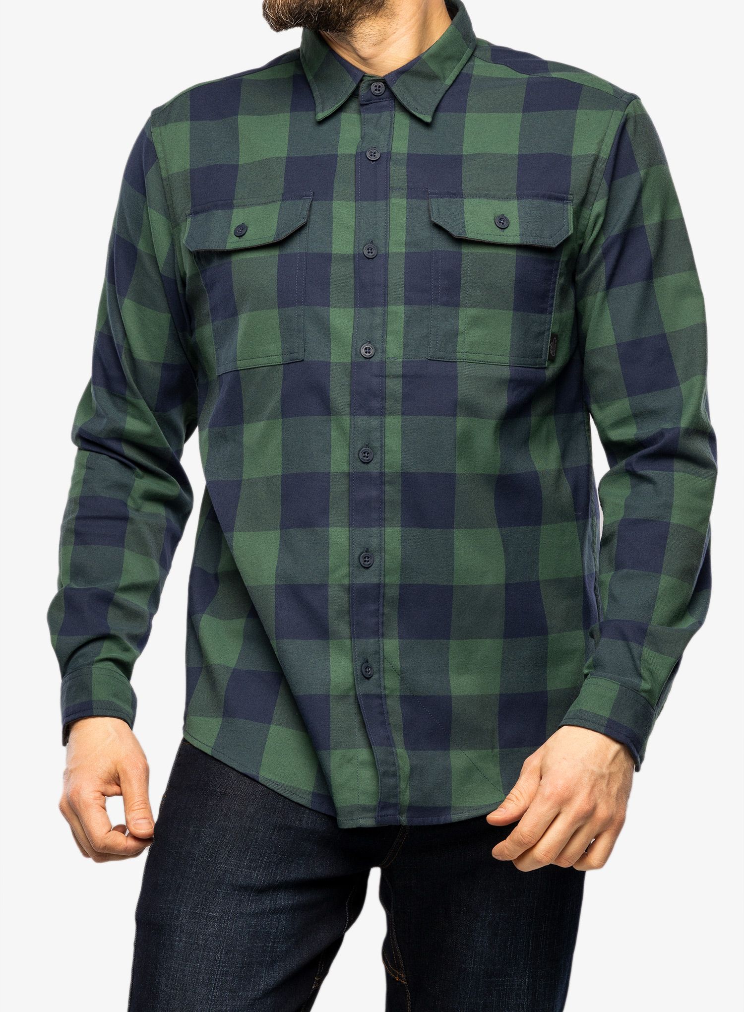 Košile Helikon-Tex Greyman Shirt - moss green checkered