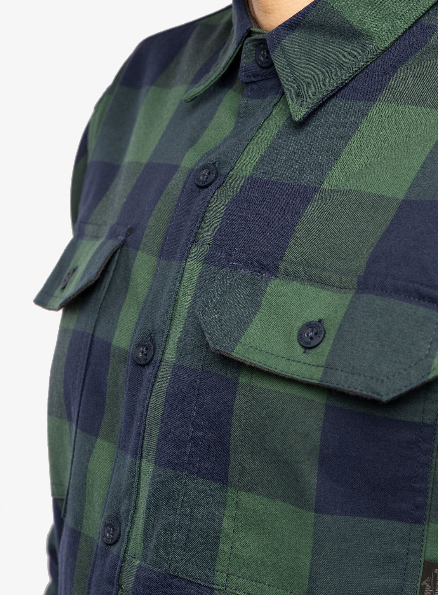 Košile Helikon-Tex Greyman Shirt - moss green checkered