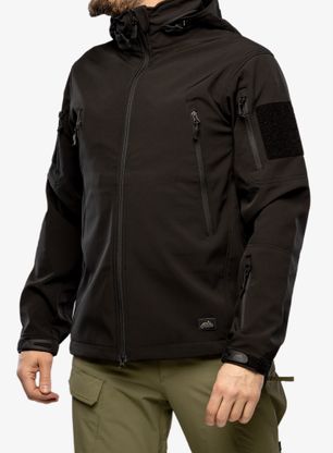 Taktická bunda Helikon-Tex Gunfighter Jacket Shark Skin Windblocker - black
