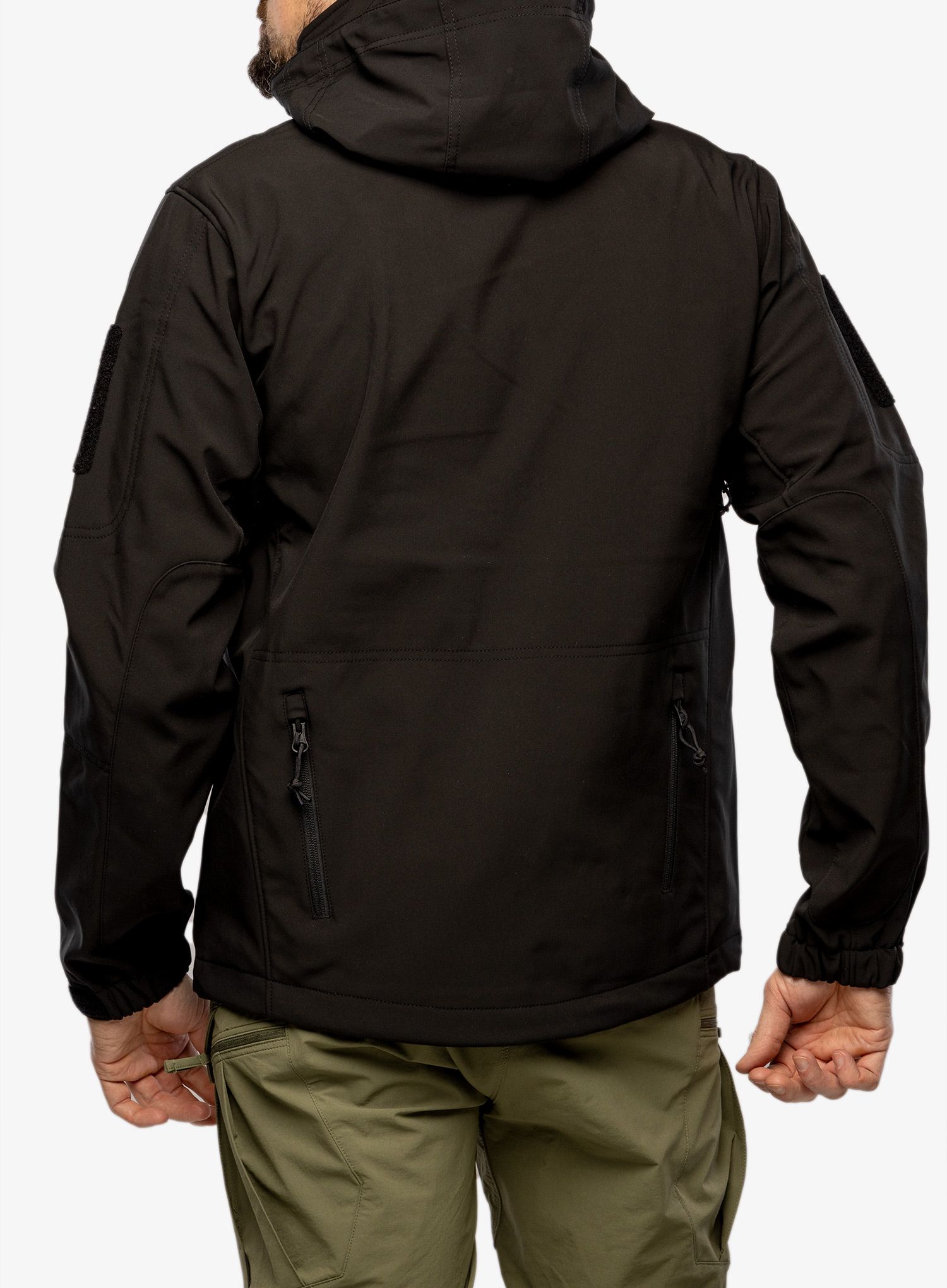 Taktická bunda Helikon-Tex Gunfighter Jacket Shark Skin Windblocker - black