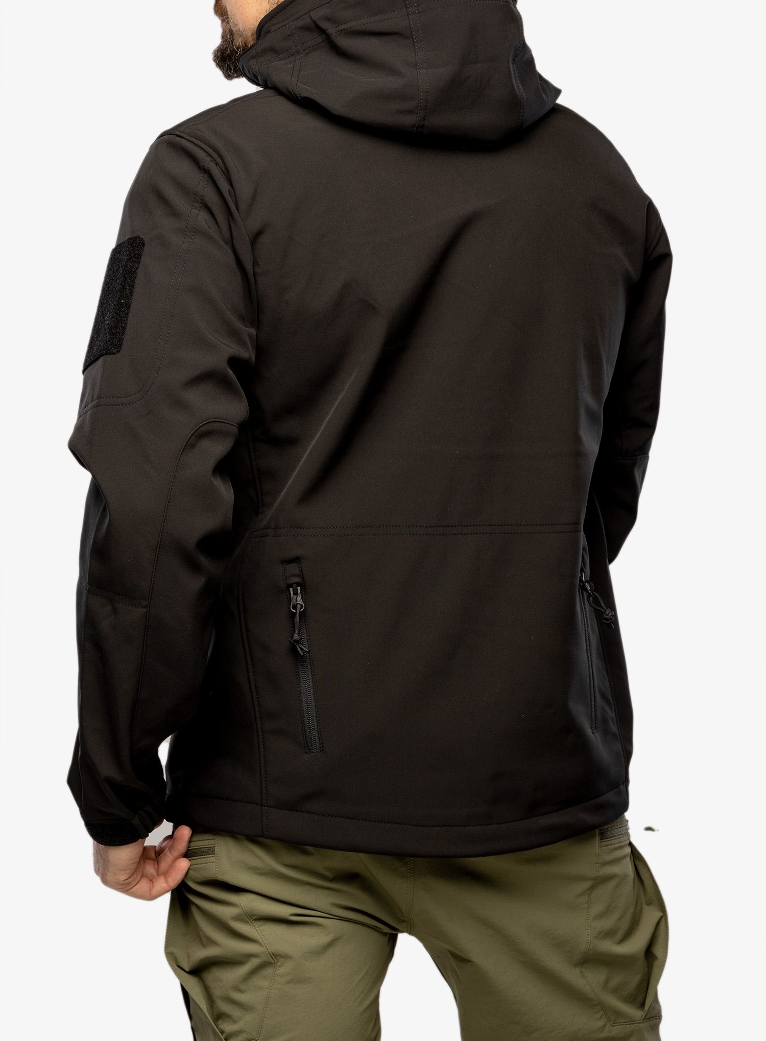 Taktická bunda Helikon-Tex Gunfighter Jacket Shark Skin Windblocker - black