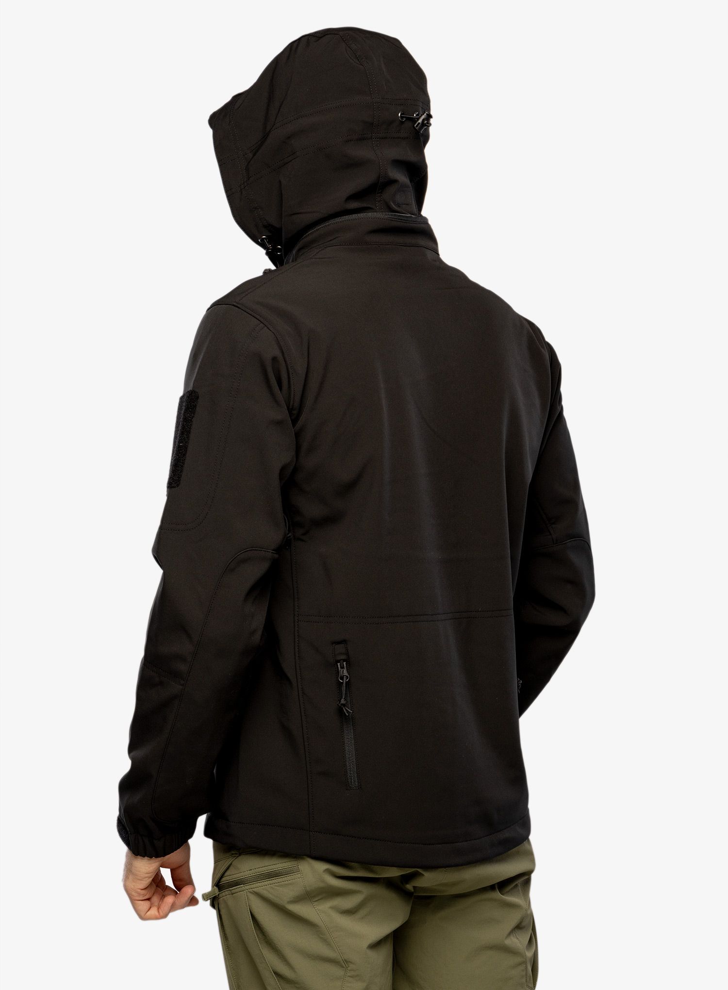 Taktická bunda Helikon-Tex Gunfighter Jacket Shark Skin Windblocker - black