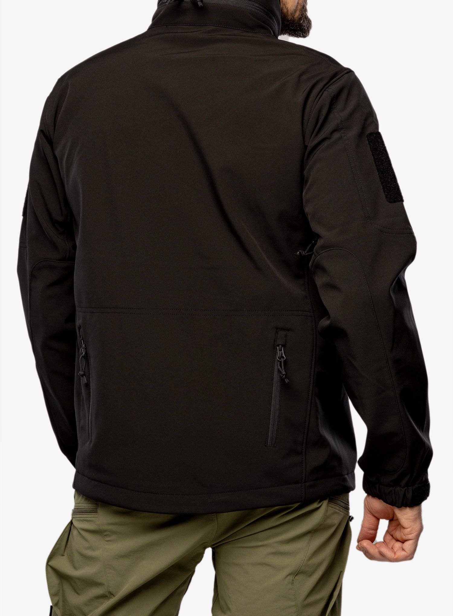Taktická bunda Helikon-Tex Gunfighter Jacket Shark Skin Windblocker - black