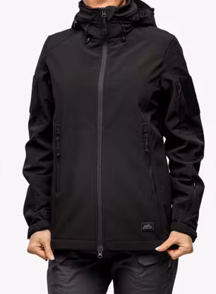 Softshellová bunda dámská Helikon-Tex Gunfighter Woman's Jacket - black